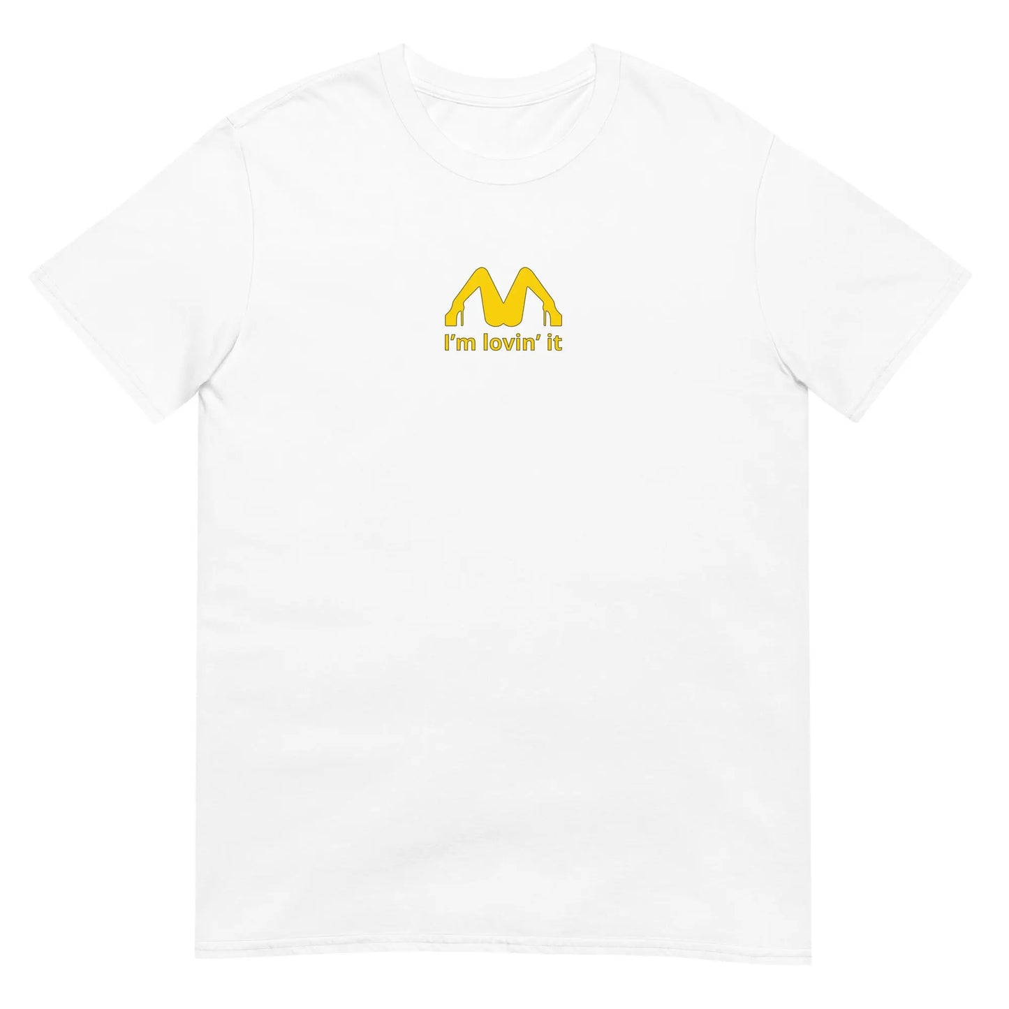 T-shirt unisexe I'm lovin' it Blanc - Sedurro