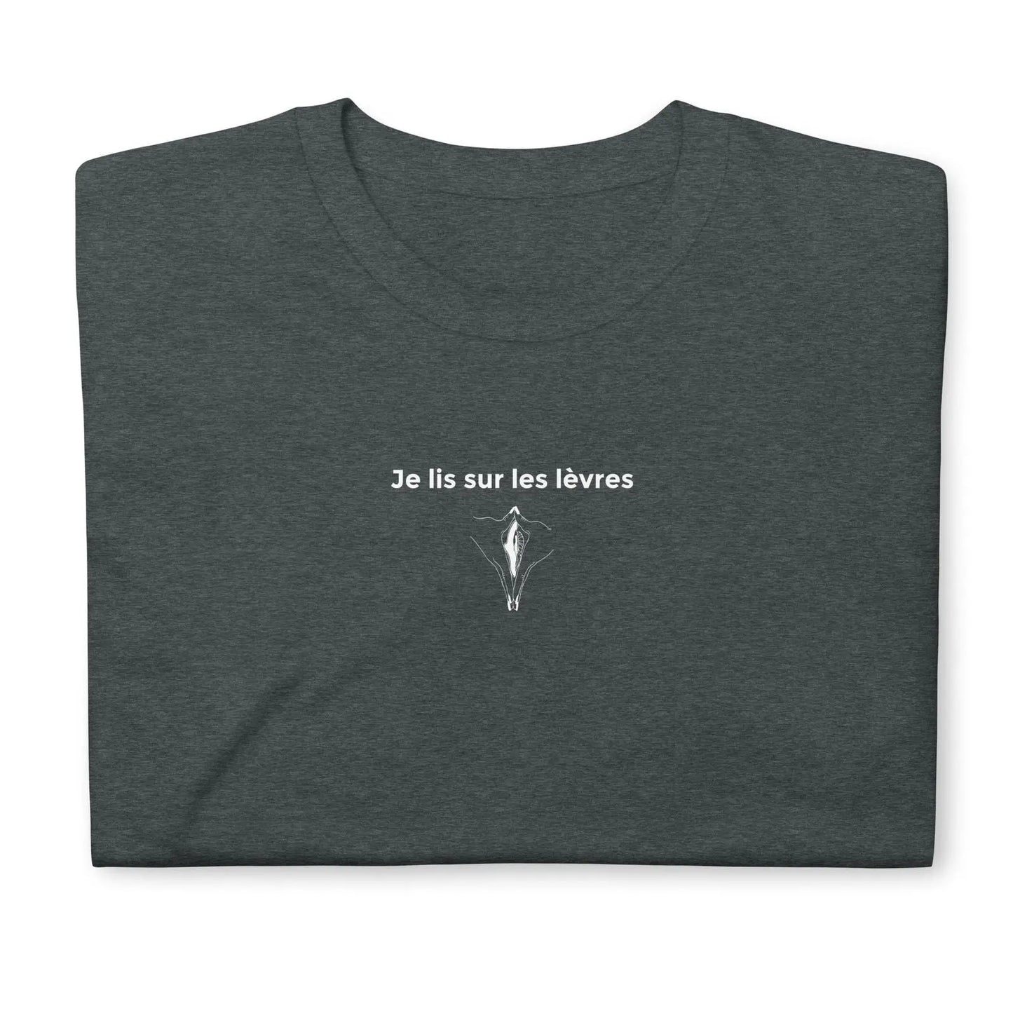 T-shirt unisexe Je lis sur les lèvres - Sedurro
