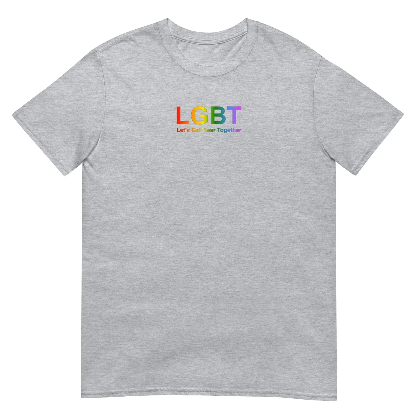 T-shirt unisexe LGBT Let's Get Beer Together - Sedurro