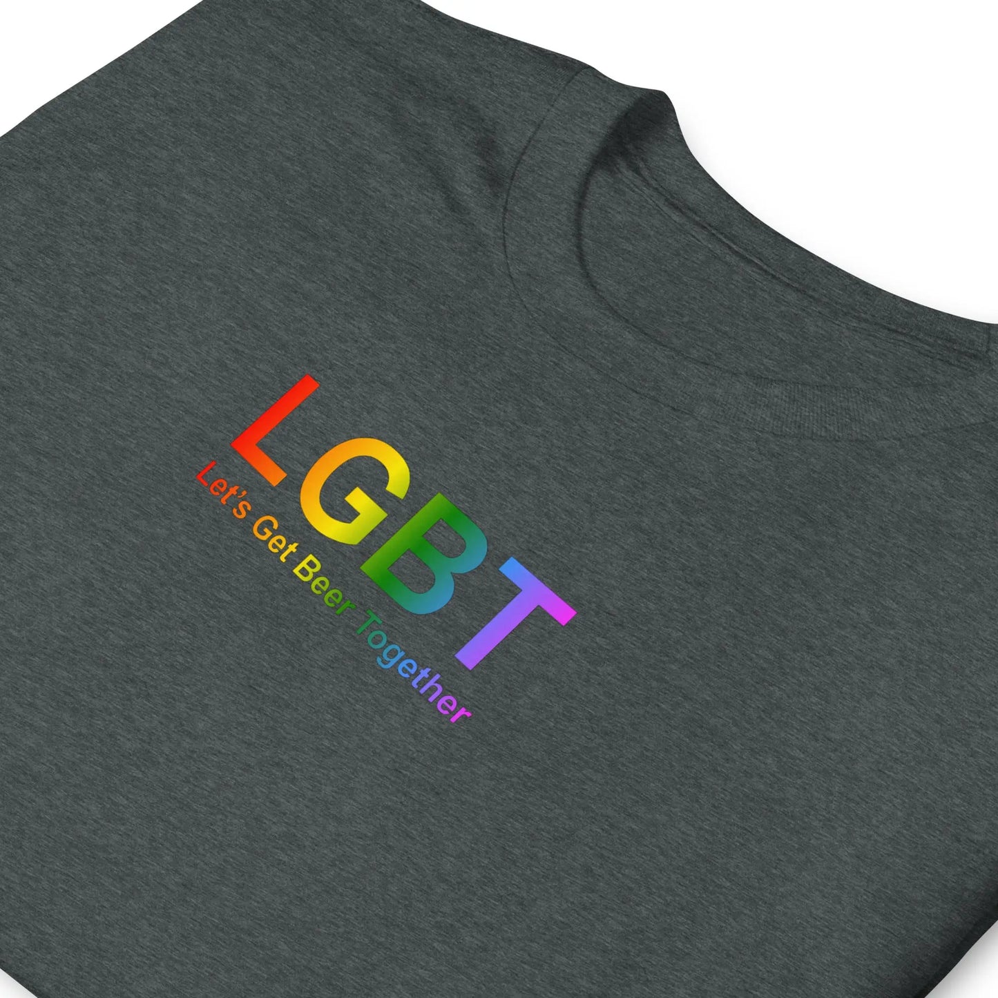 T-shirt unisexe LGBT Let's Get Beer Together - Sedurro
