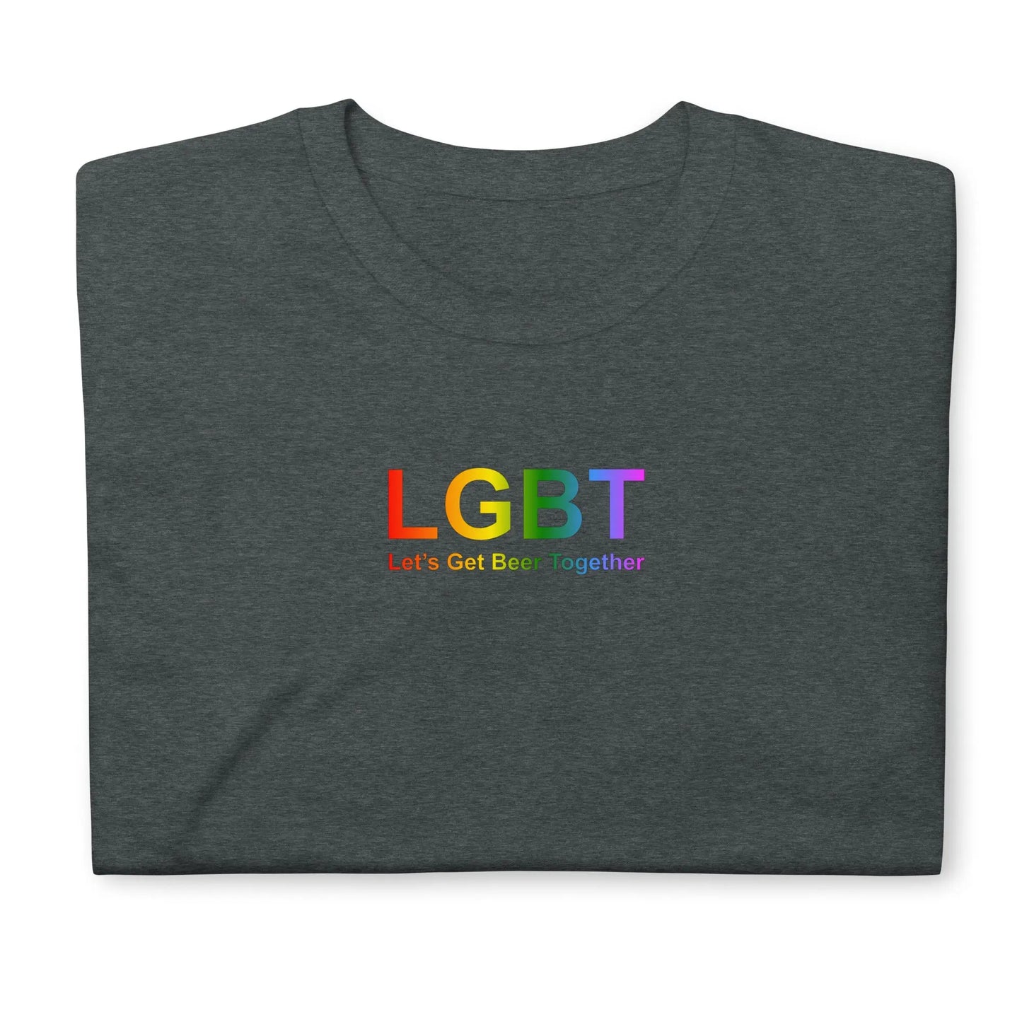 T-shirt unisexe LGBT Let's Get Beer Together - Sedurro