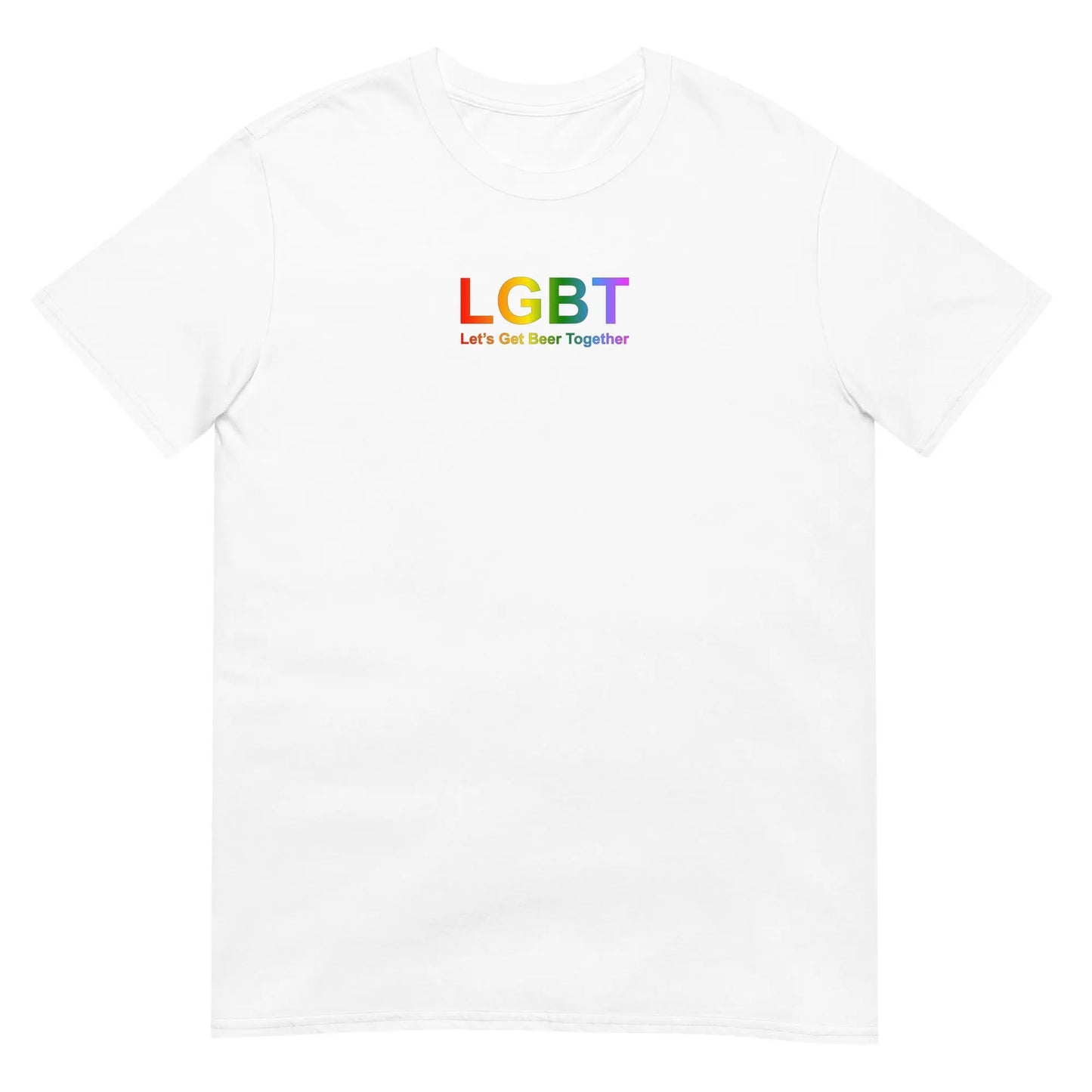 T-shirt unisexe LGBT Let's Get Beer Together - Sedurro
