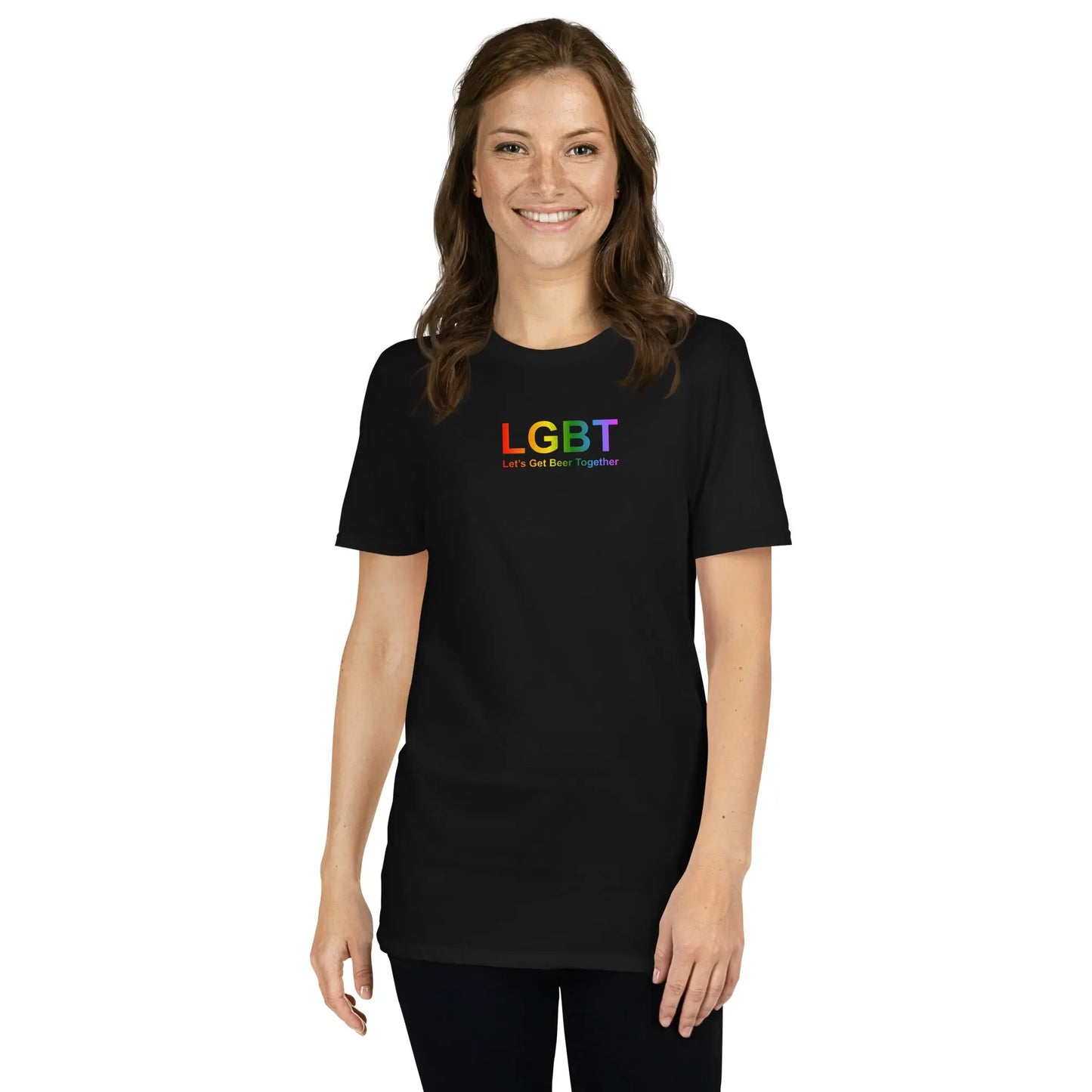 T-shirt unisexe LGBT Let's Get Beer Together - Sedurro