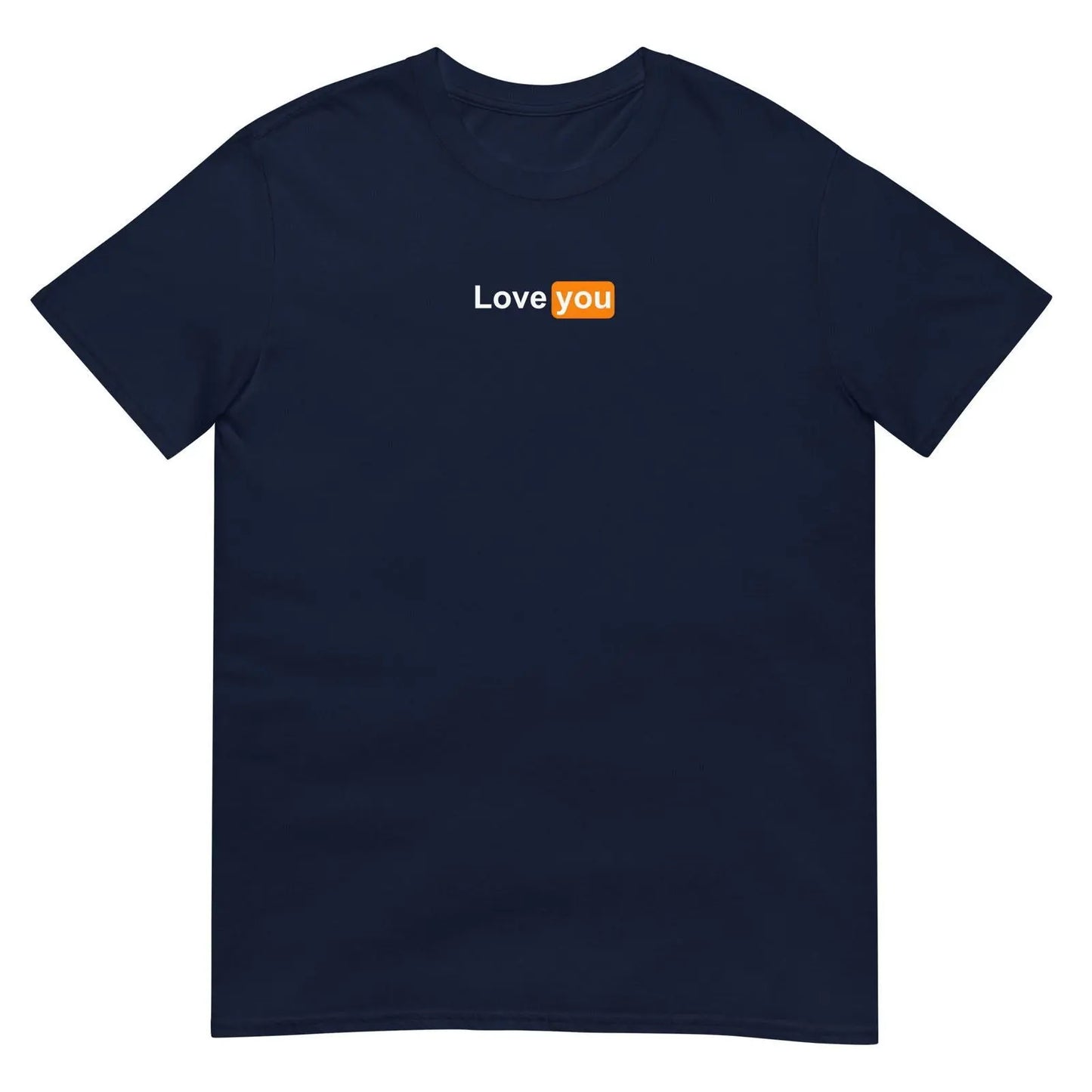 T-shirt unisexe Love you logo PH Bleu Marine - Sedurro