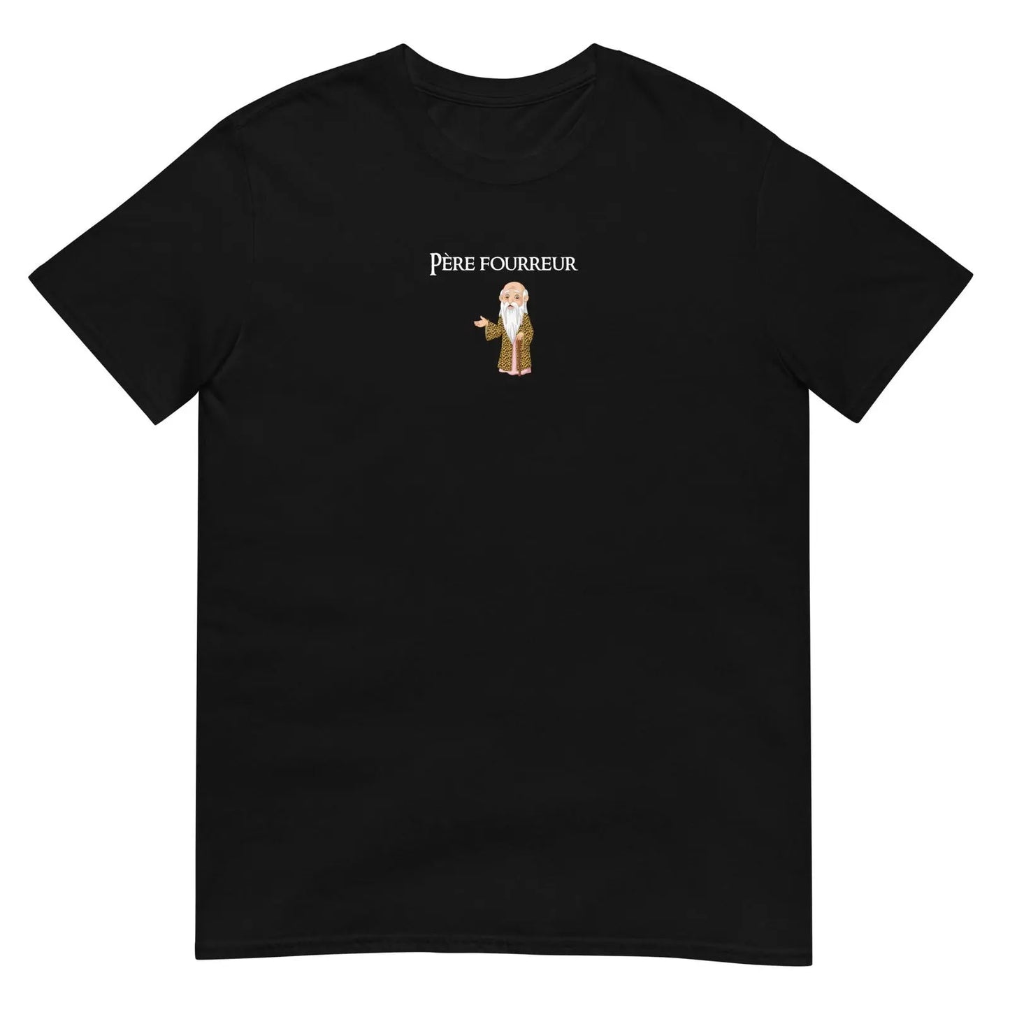 T-shirt unisexe Père fourreur Noir - Sedurro