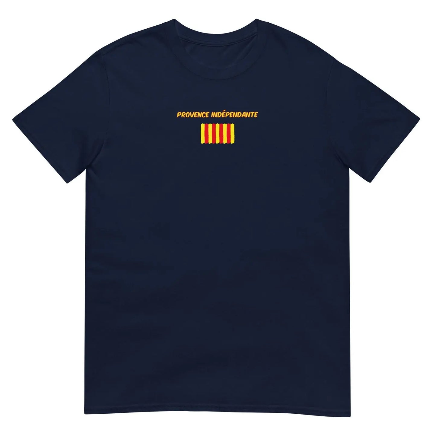 T-shirt unisexe Provence indépendante Bleu Marine - Sedurro