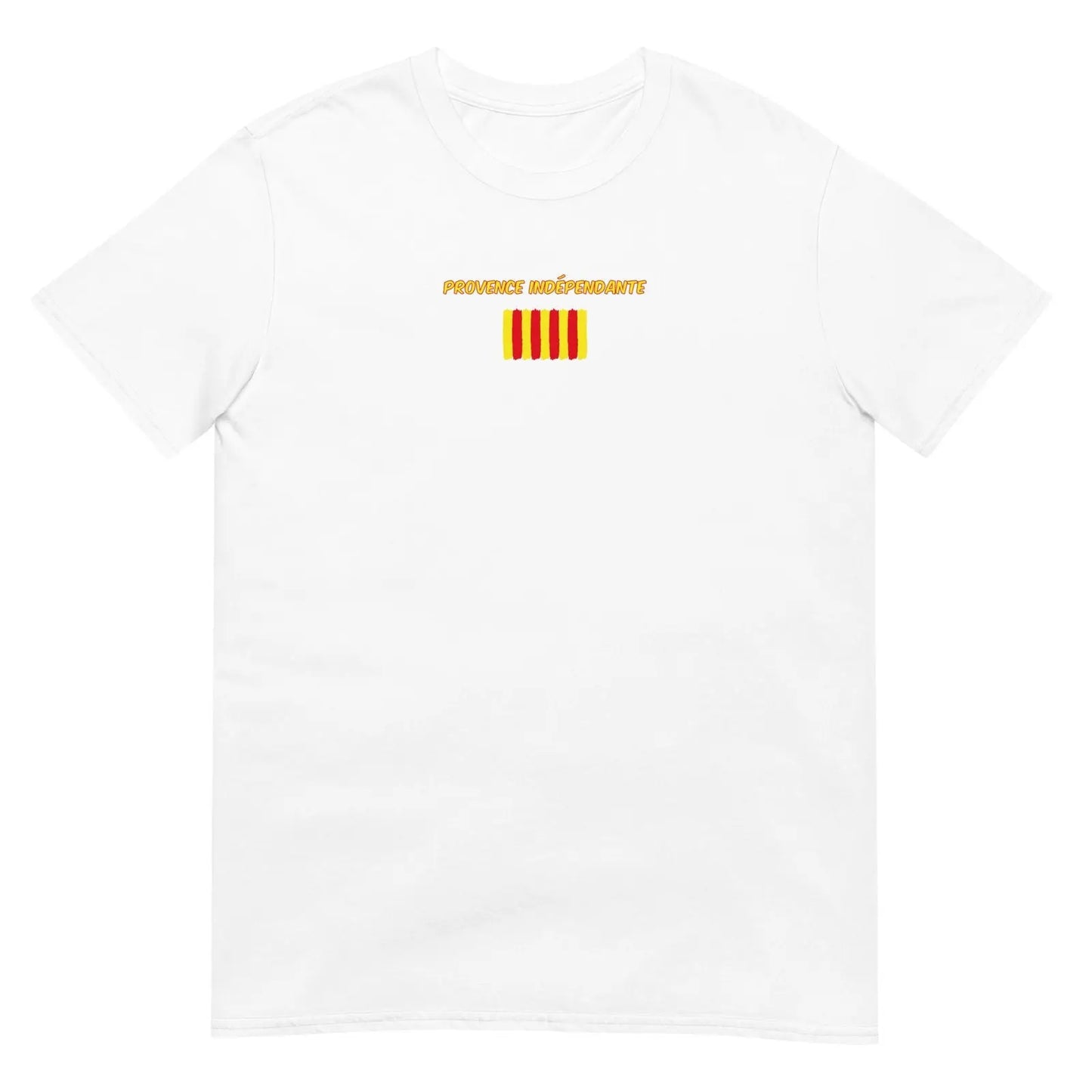 T-shirt unisexe Provence indépendante Blanc - Sedurro