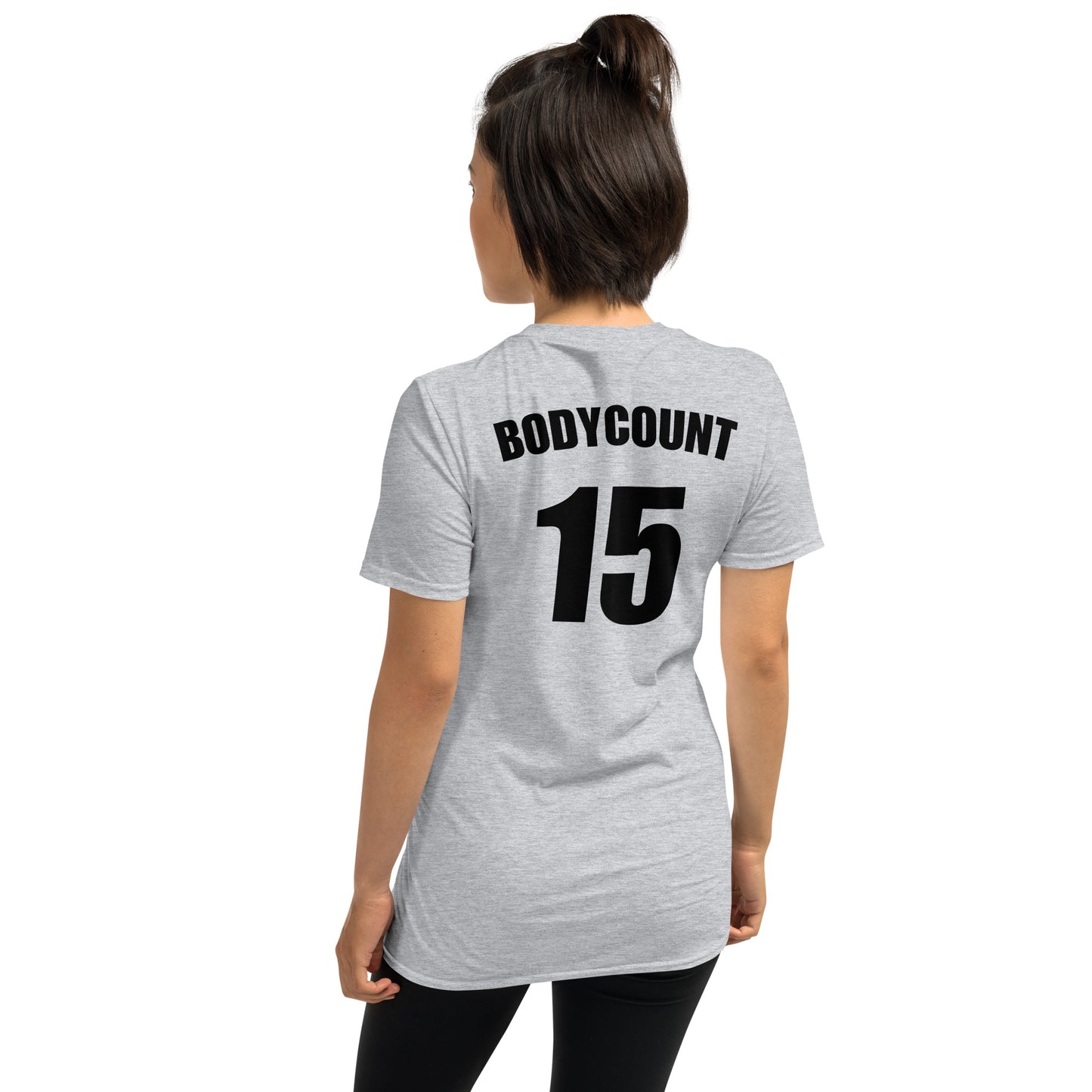 T-shirt unisexe personnalisable maillot numéro bodycount - Sedurro