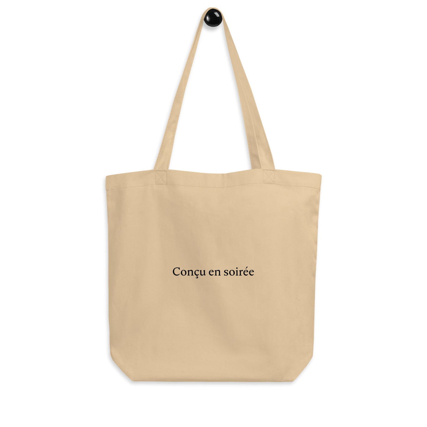 Tote bag bio Conçu en soirée - Sedurro