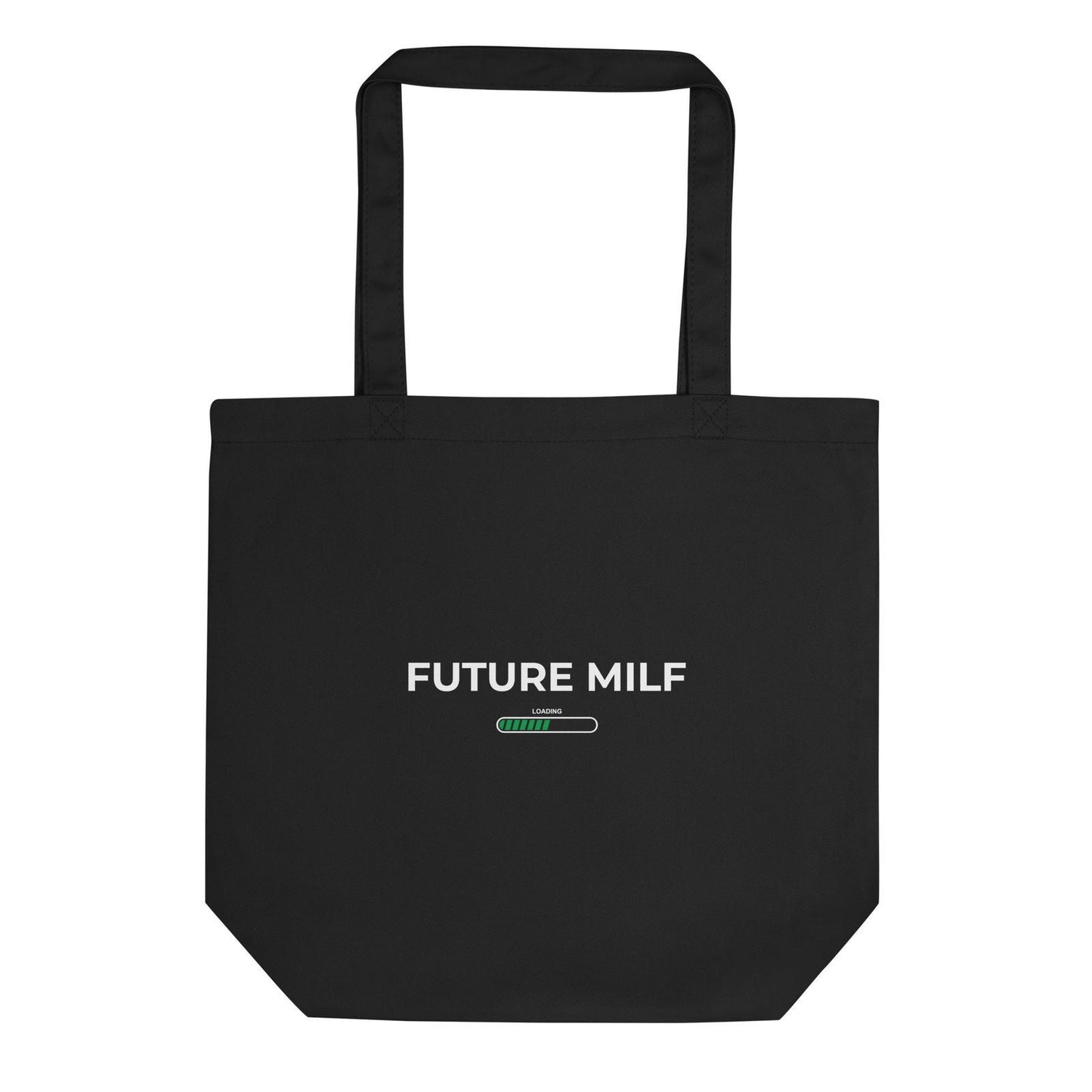 Tote bag bio Future milf Noir - Sedurro
