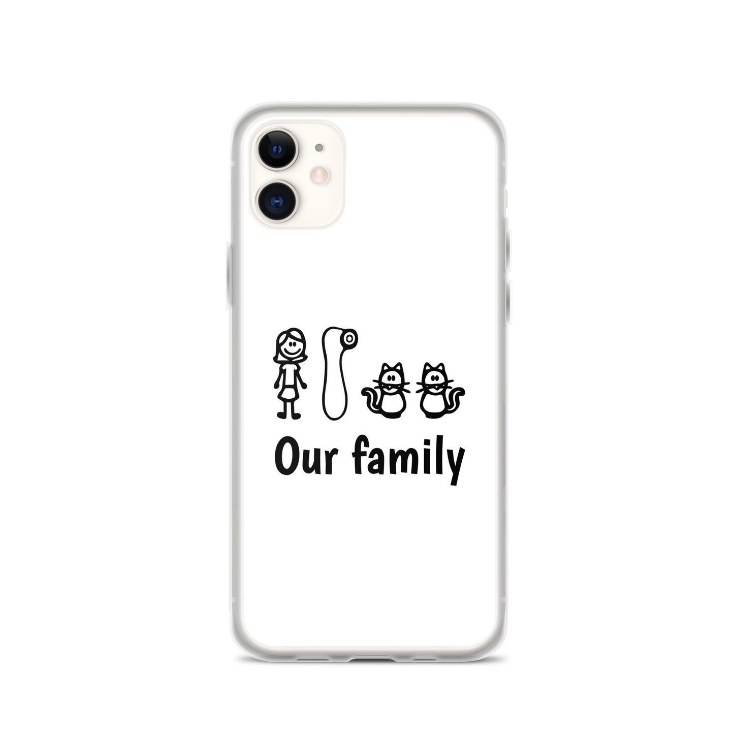 Coque iPhone Our family woman vibrator cats - Sedurro