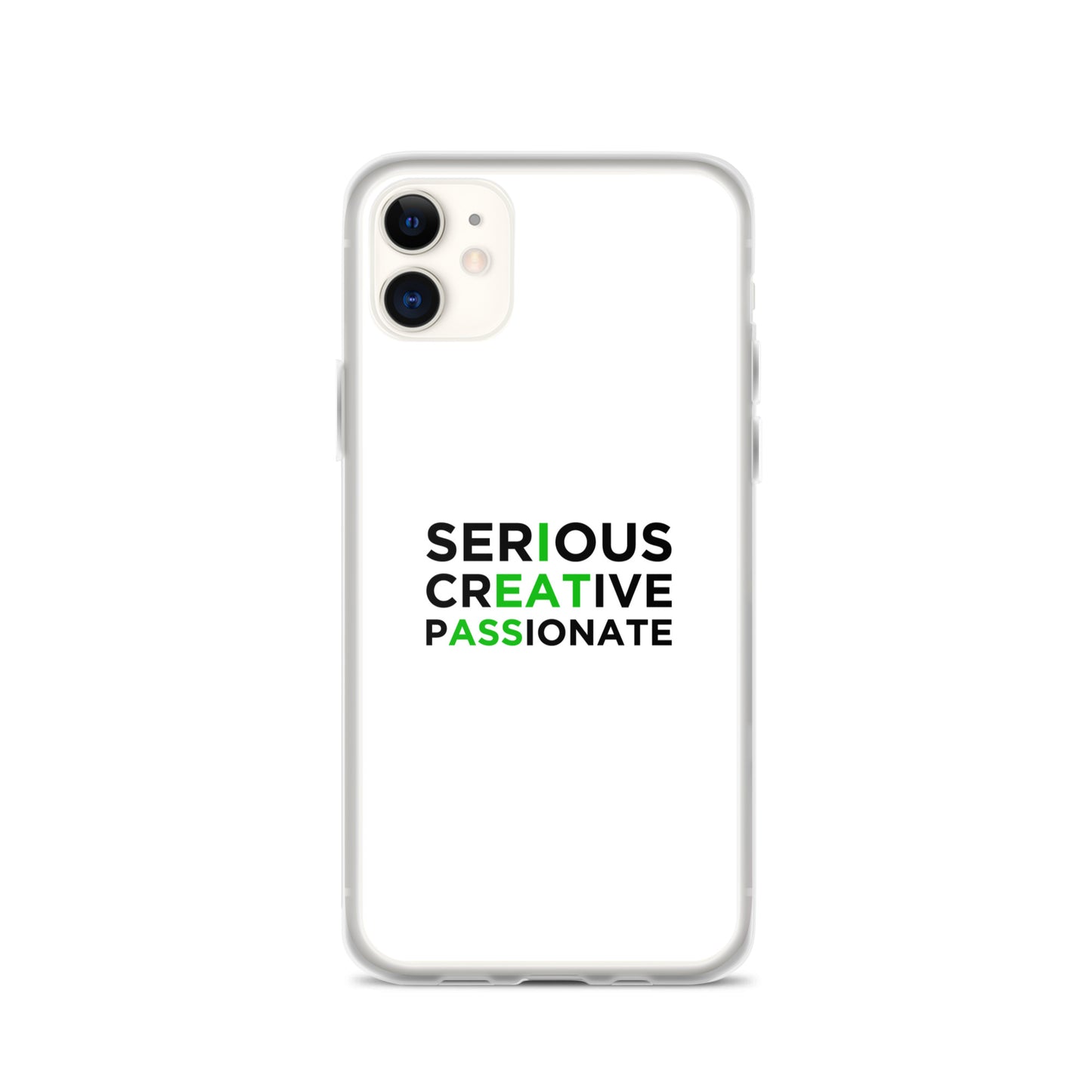 Coque iPhone Serious creative passionate - Sedurro