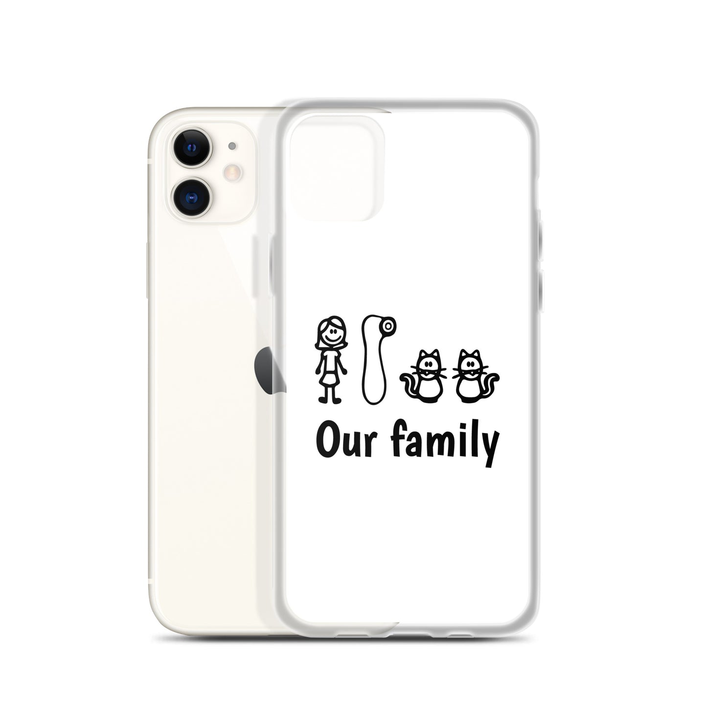 Coque iPhone Our family woman vibrator cats - Sedurro