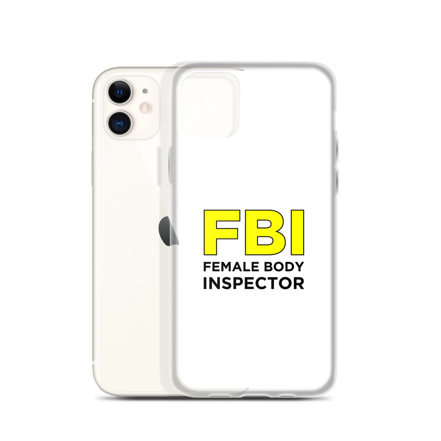 Coque iPhone FBI Female Body Inspector - Sedurro