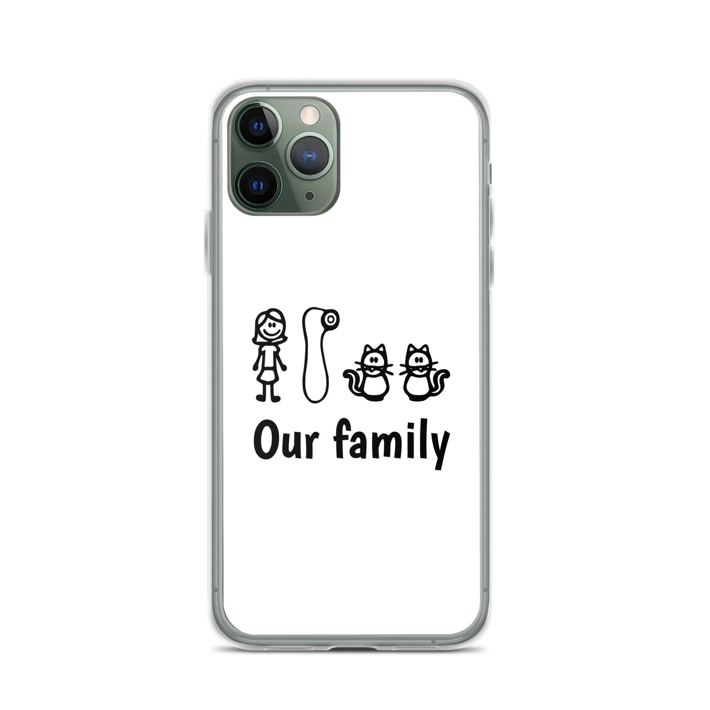 Coque iPhone Our family woman vibrator cats - Sedurro