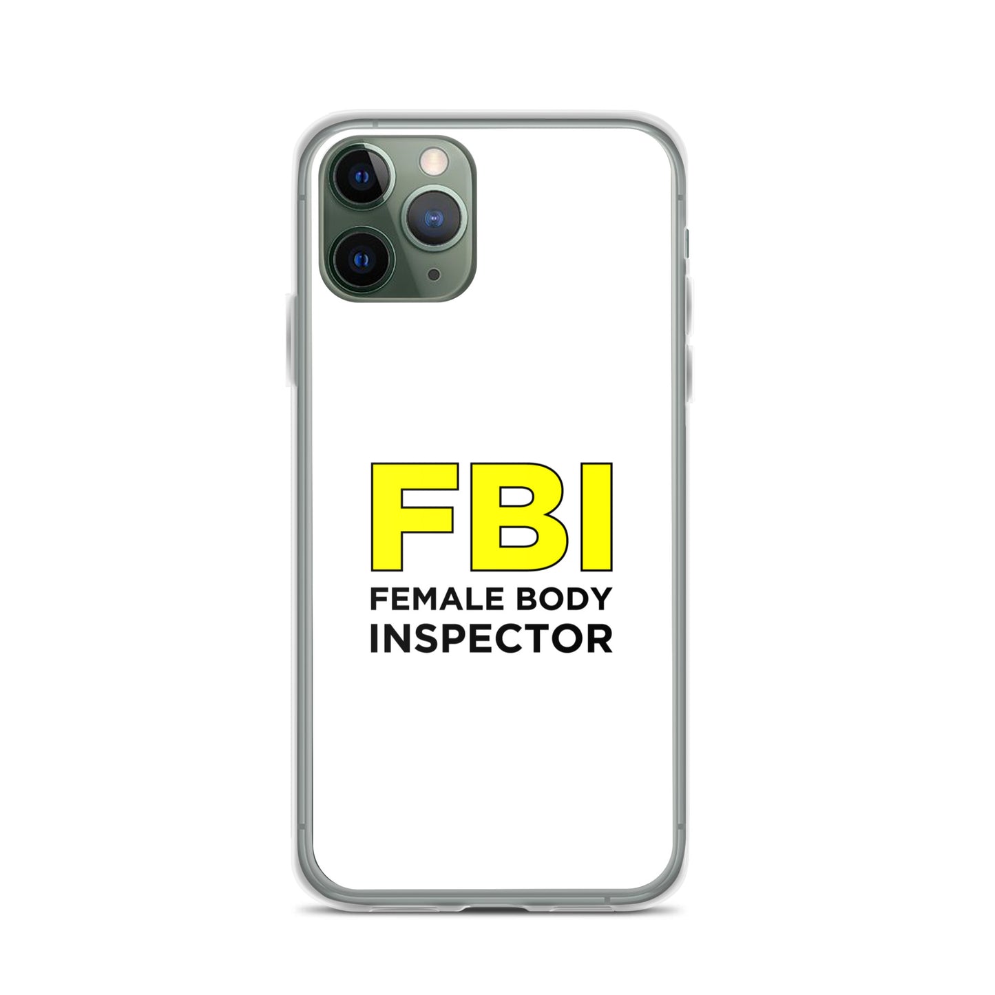 Coque iPhone FBI Female Body Inspector - Sedurro