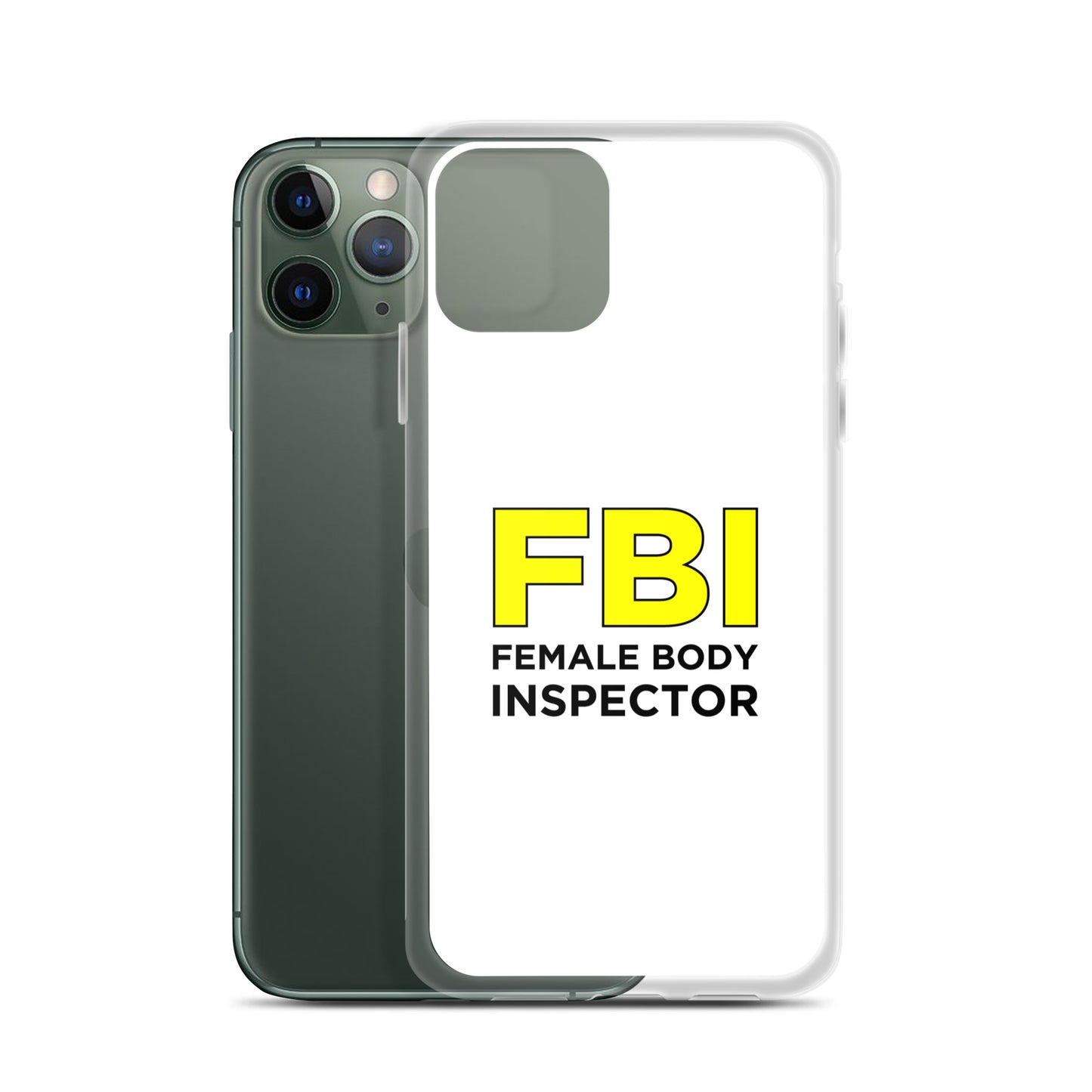 Coque iPhone FBI Female Body Inspector - Sedurro