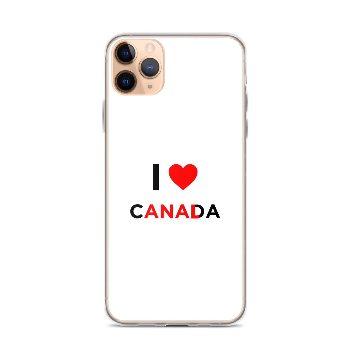 Coque iPhone I love Canada anal - Sedurro
