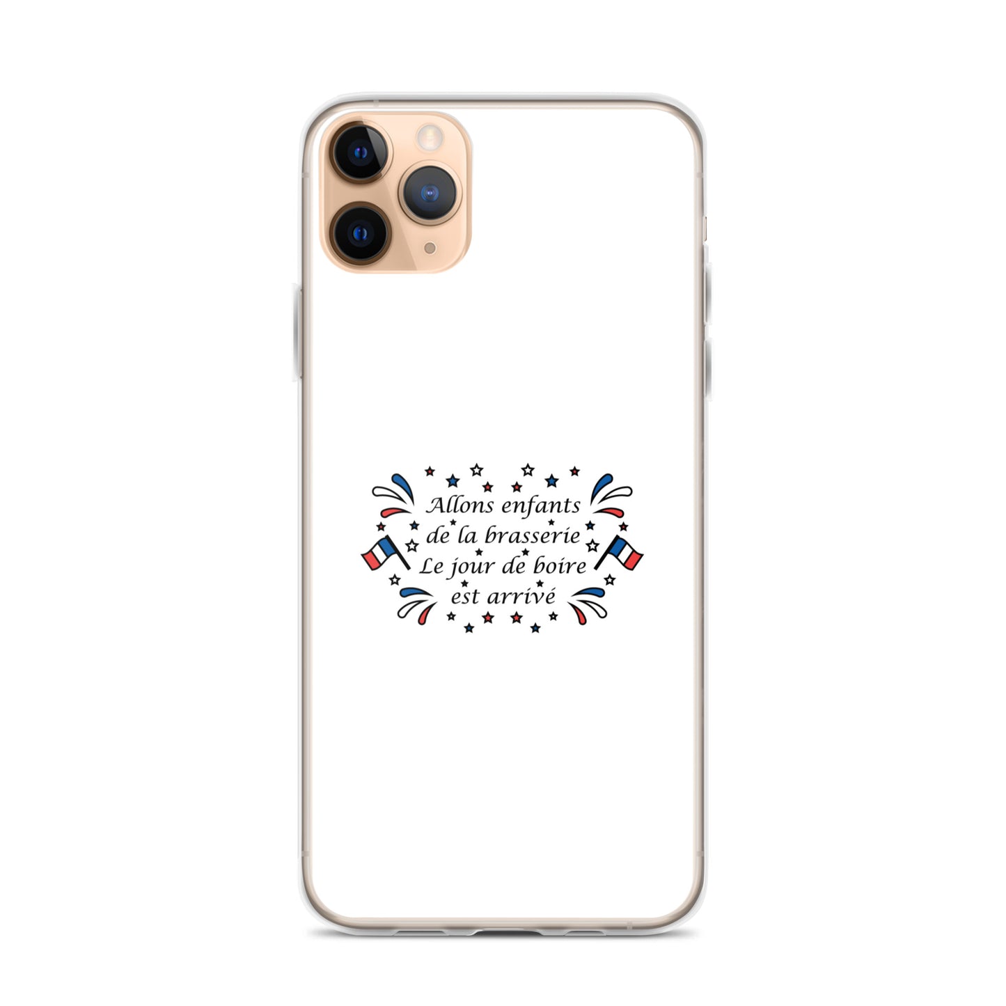 Coque iPhone Allons enfants de la brasserie - Sedurro
