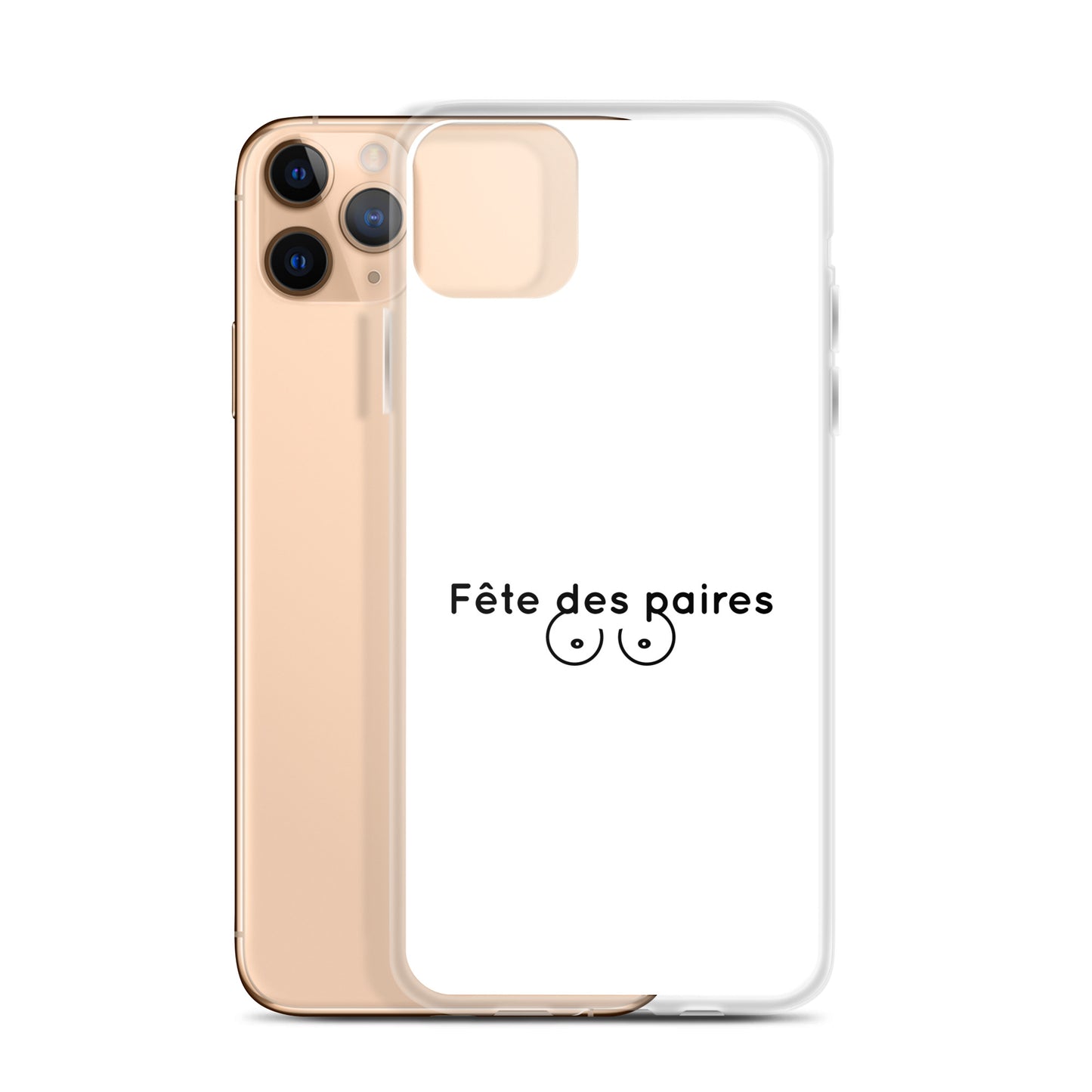 Coque iPhone Fête des paires poitrine iPhone 11 Pro Max - Sedurro