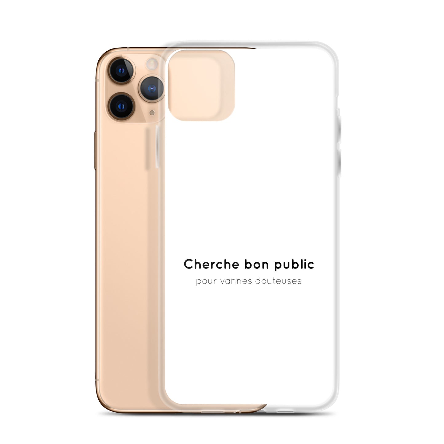 Coque iPhone Cherche bon public pour vannes douteuses iPhone 11 Pro Max - Sedurro