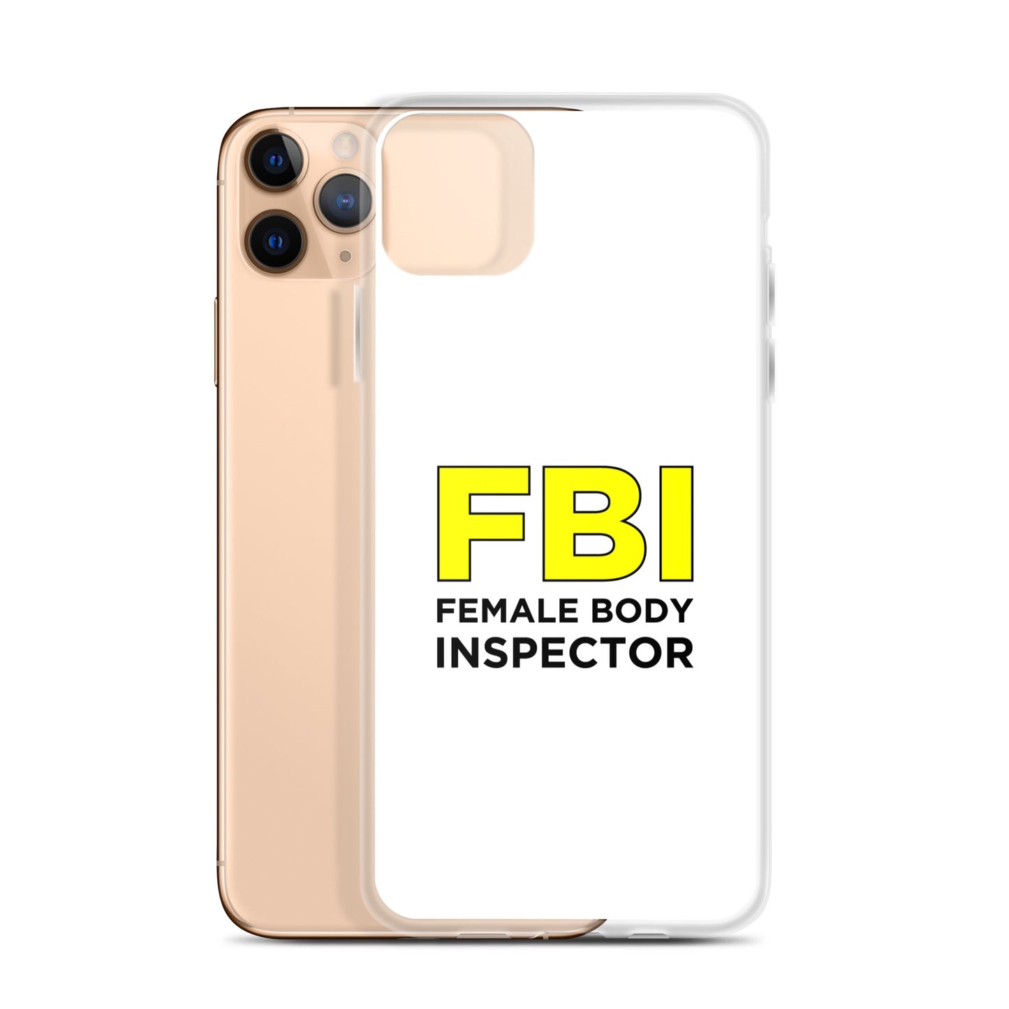 Coque iPhone FBI Female Body Inspector - Sedurro