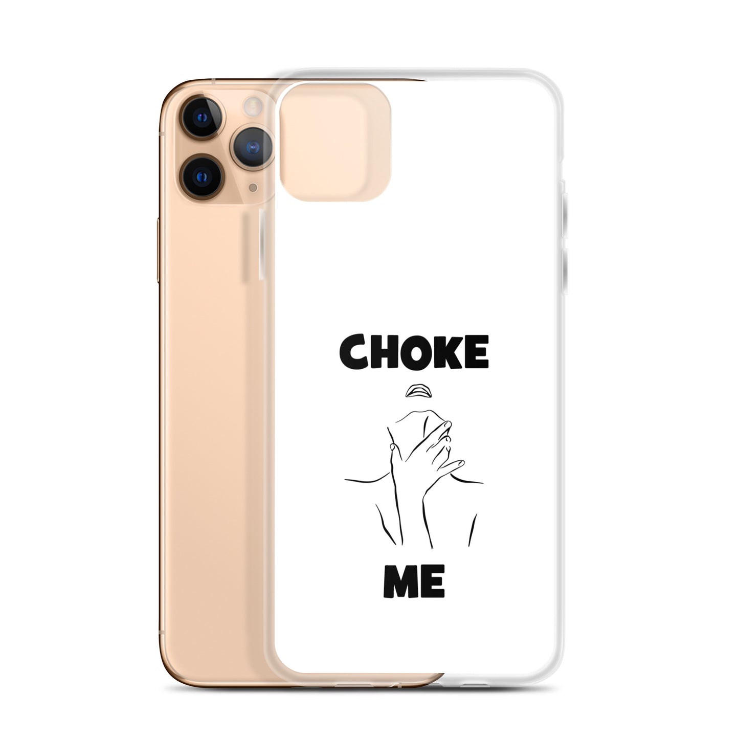 Coque iPhone Choke me - Sedurro