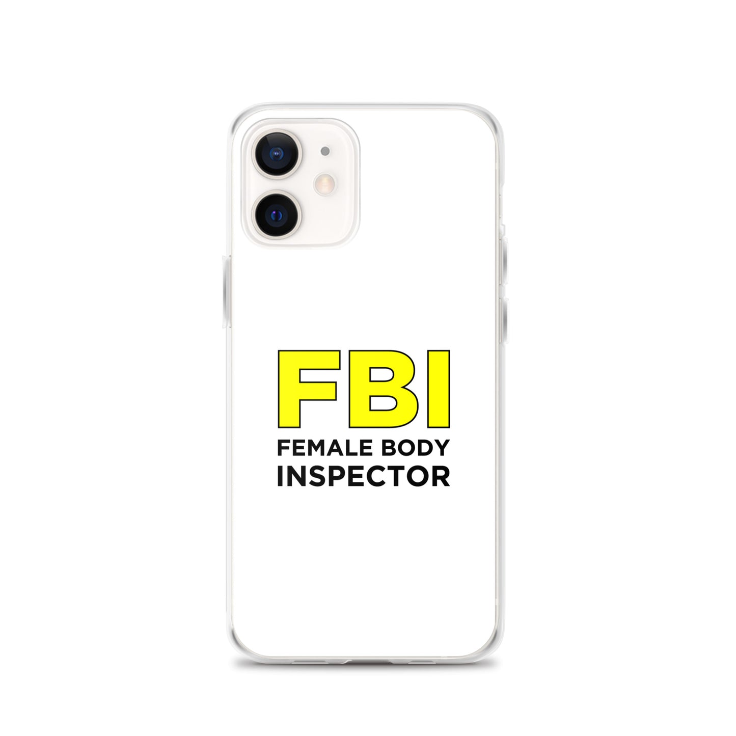 Coque iPhone FBI Female Body Inspector - Sedurro