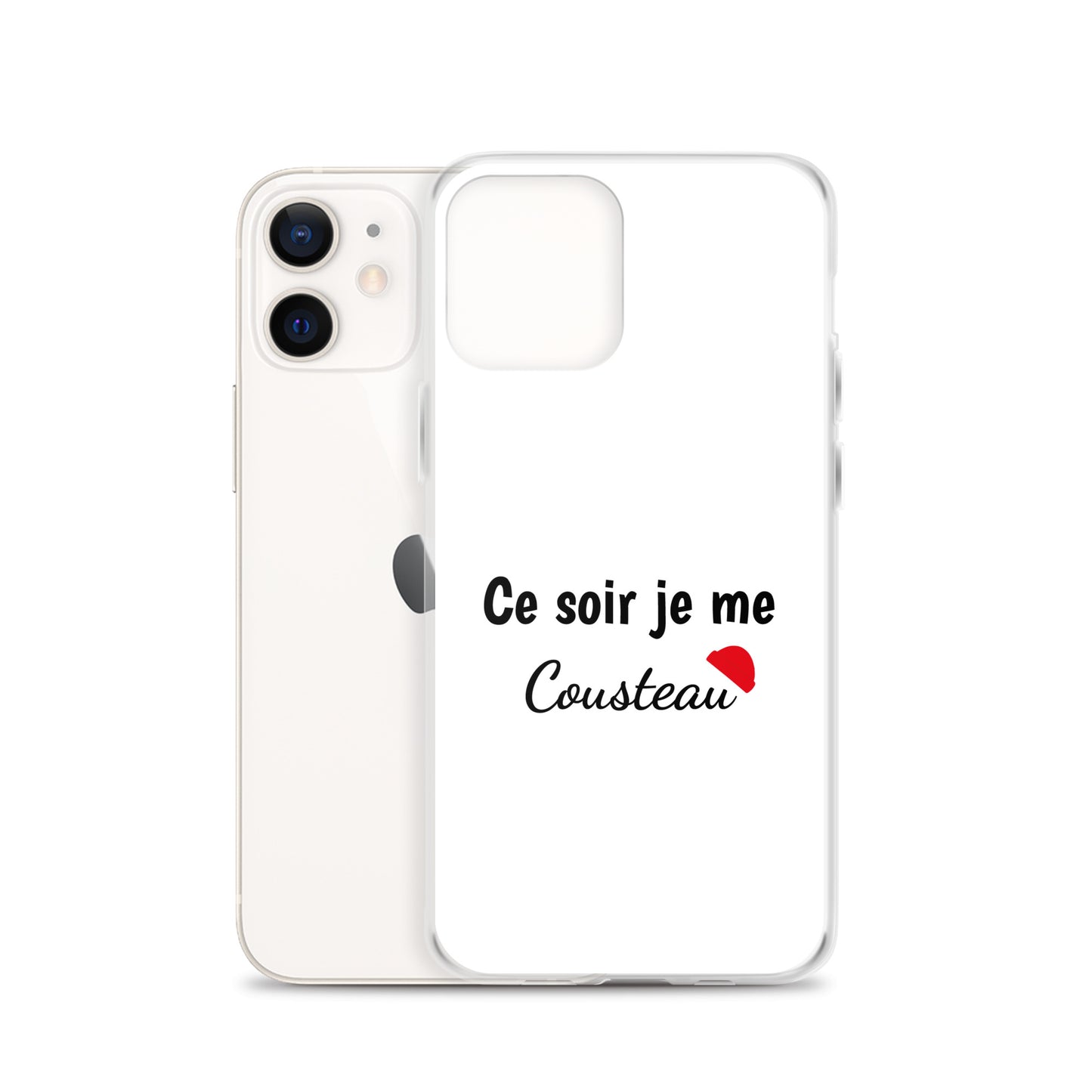 Coque iPhone Ce soir je me cousteau - Sedurro