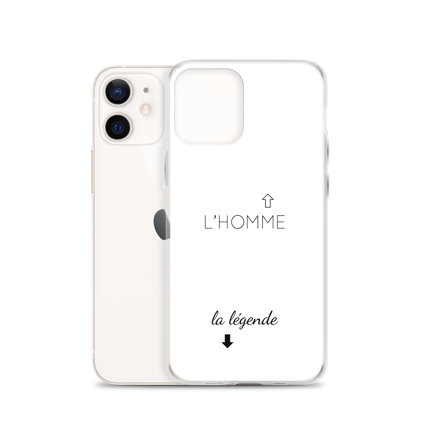 Coque iPhone L'homme et la légende iPhone 12 - Sedurro