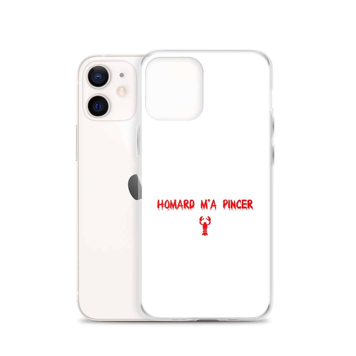Coque iPhone Homard m'a pincer iPhone 12 - Sedurro