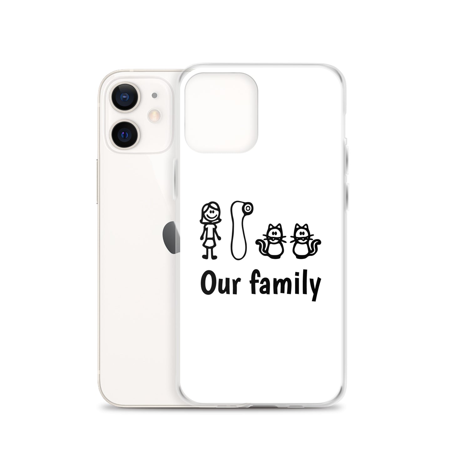 Coque iPhone Our family woman vibrator cats - Sedurro
