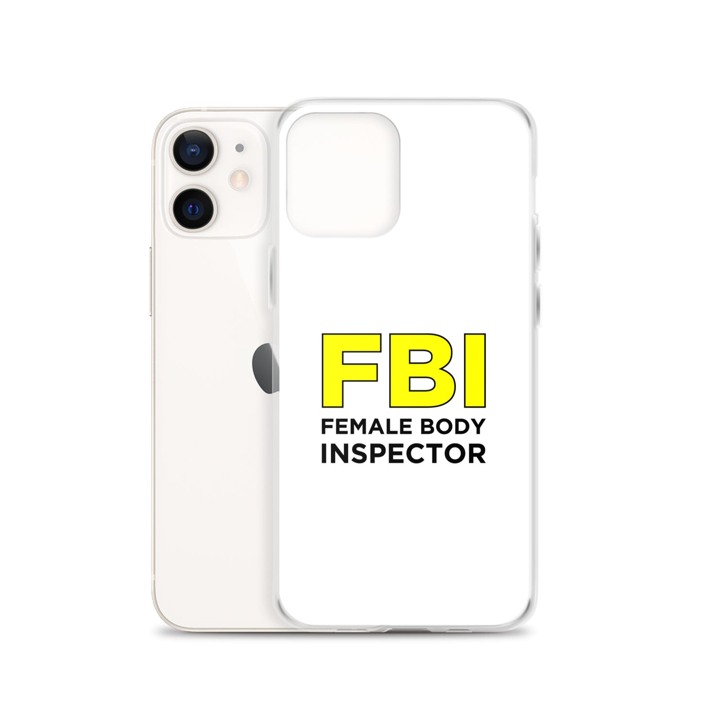 Coque iPhone FBI Female Body Inspector - Sedurro