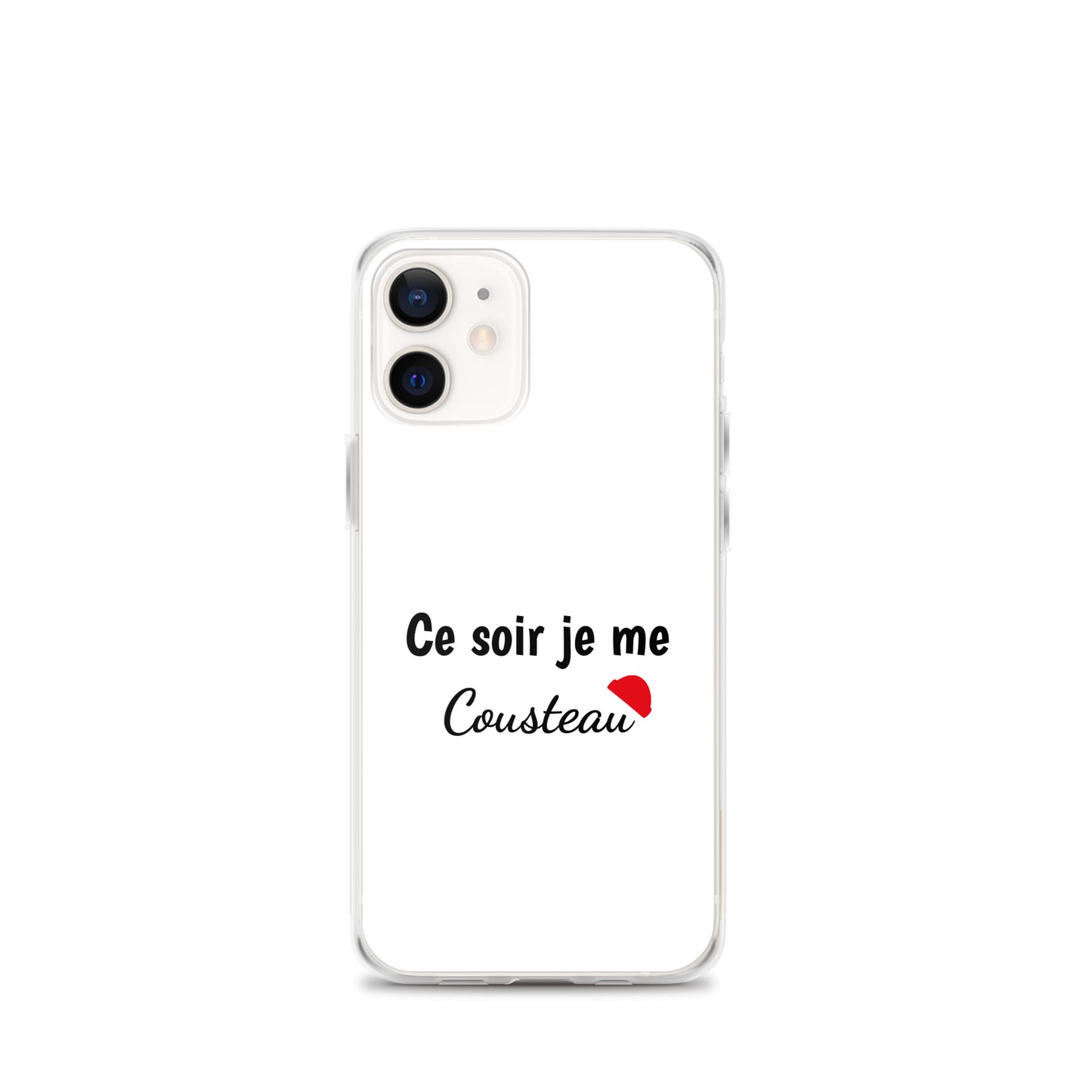 Coque iPhone Ce soir je me cousteau - Sedurro