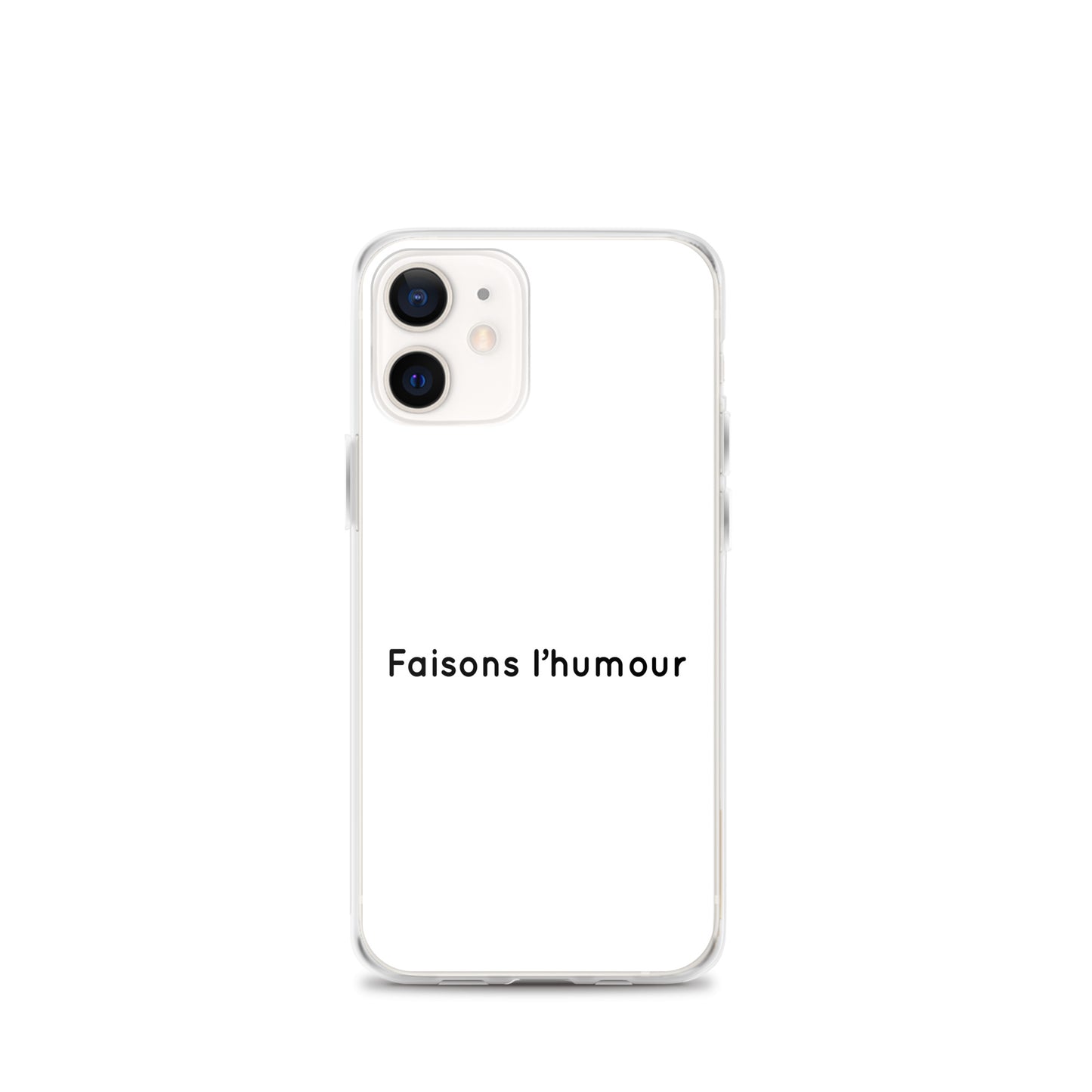 Coque iPhone Faisons l'humour - Sedurro