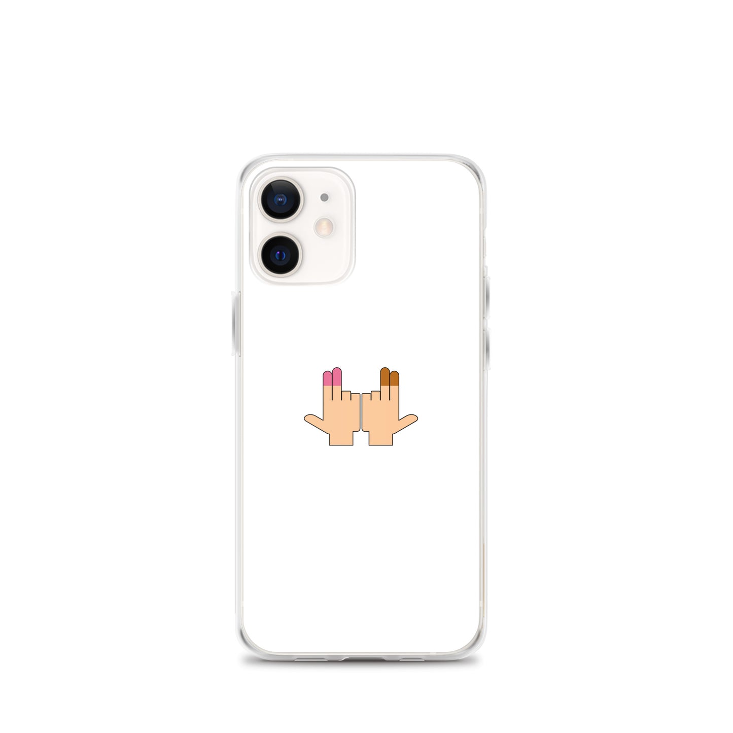 Coque iPhone DP Double péné signe du J seul iPhone 12 mini - Sedurro