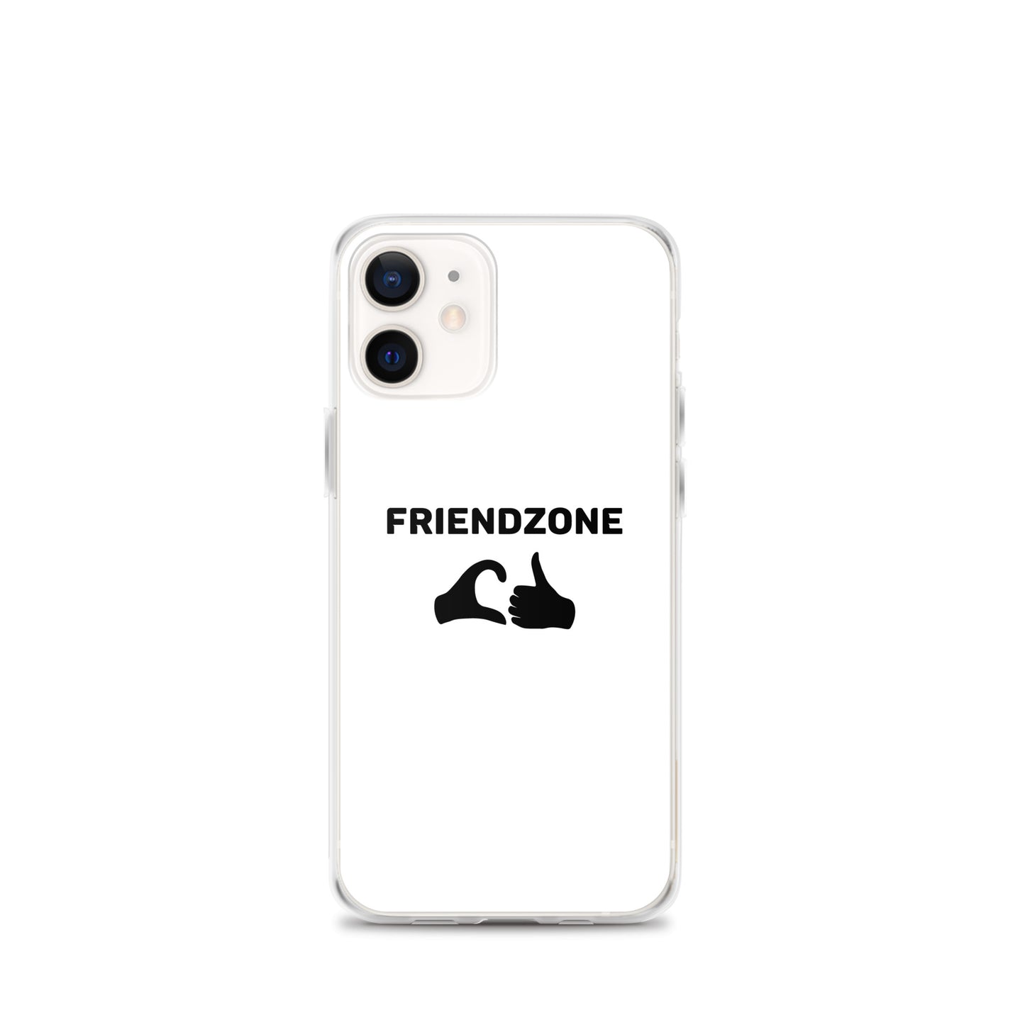 Coque iPhone Friendzone cœur pouce iPhone 12 mini - Sedurro