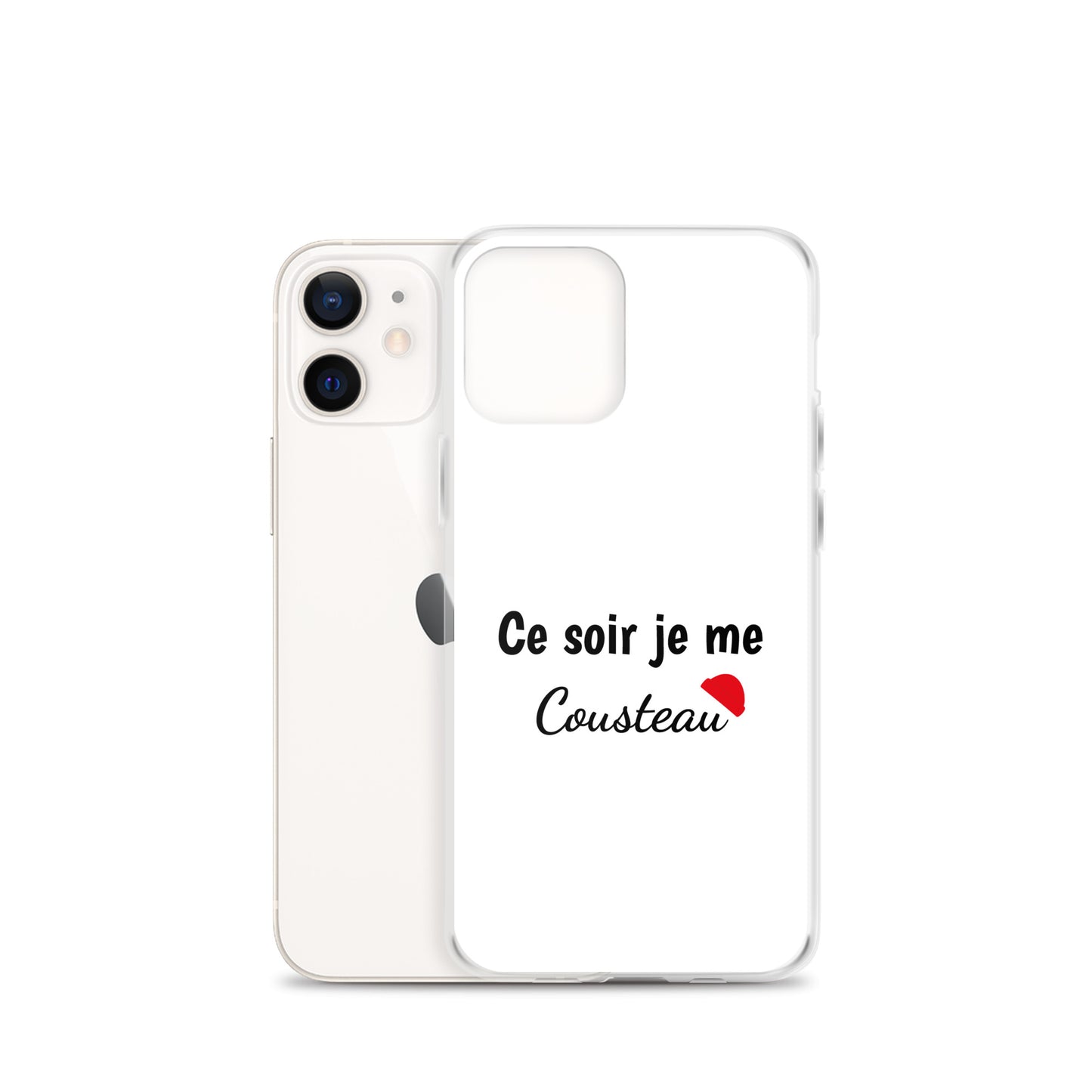 Coque iPhone Ce soir je me cousteau - Sedurro