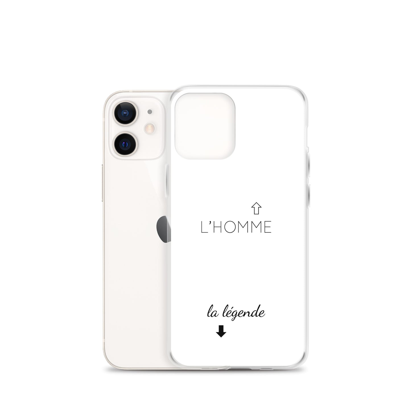 Coque iPhone L'homme et la légende iPhone 12 mini - Sedurro