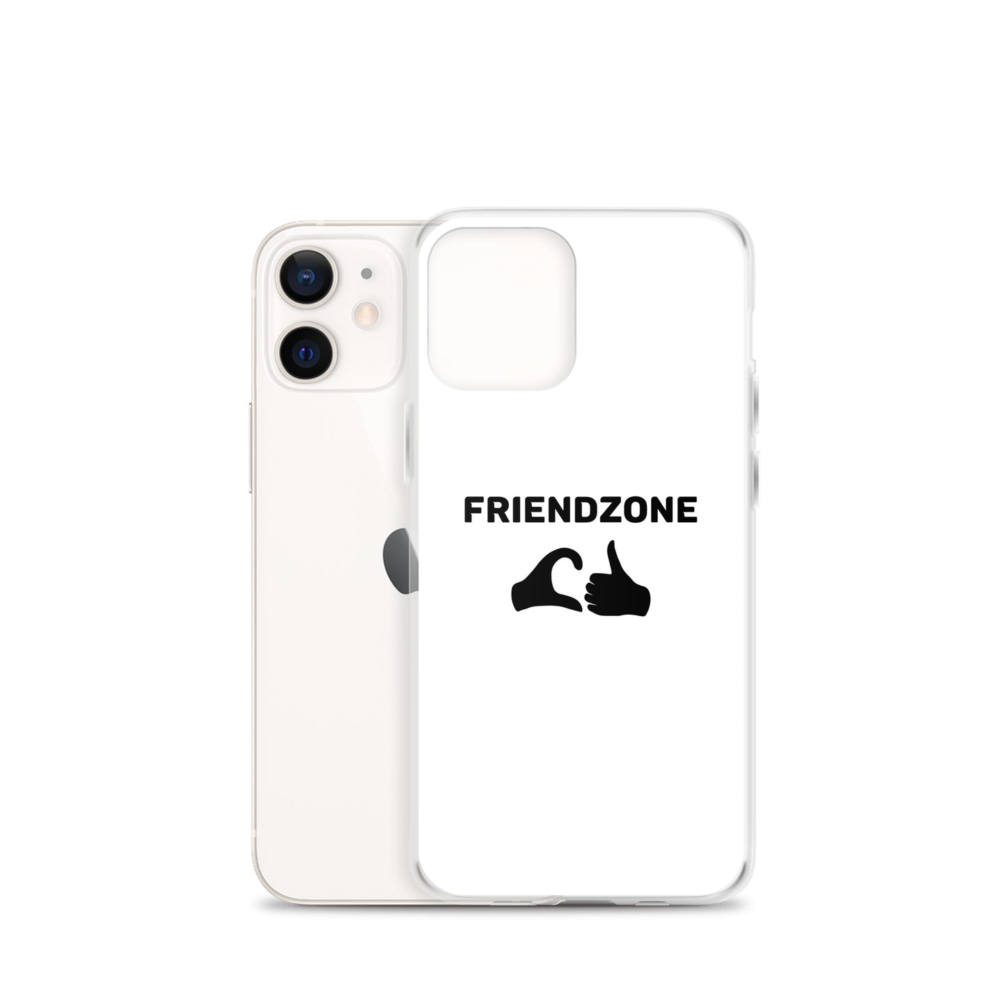 Coque iPhone Friendzone cœur pouce - Sedurro