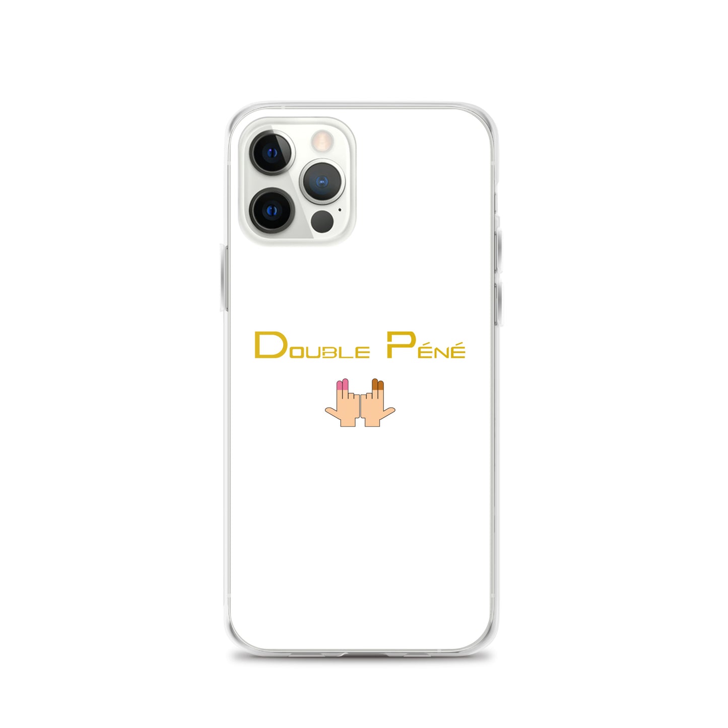 Coque iPhone DP Double péné signe du J iPhone 12 Pro - Sedurro