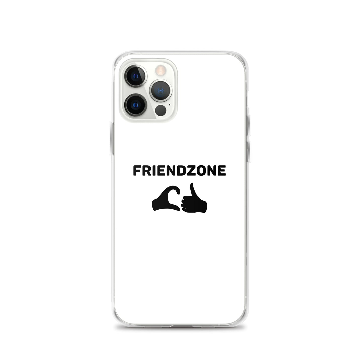 Coque iPhone Friendzone cœur pouce iPhone 12 Pro - Sedurro