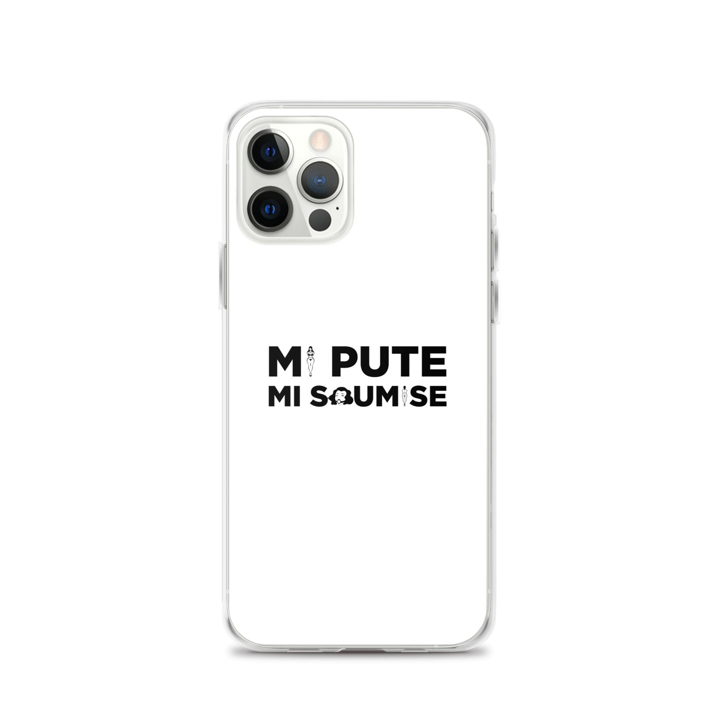 Coque iPhone Mi pute mi soumise - Sedurro