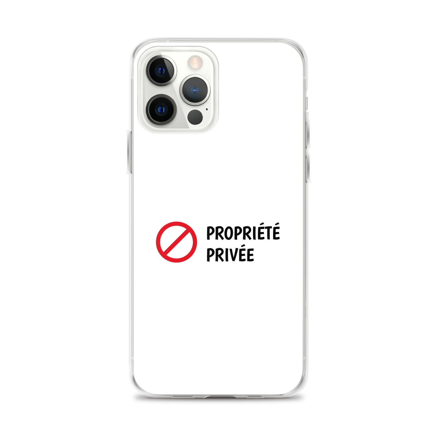 Coque iPhone Propriété privée - Sedurro