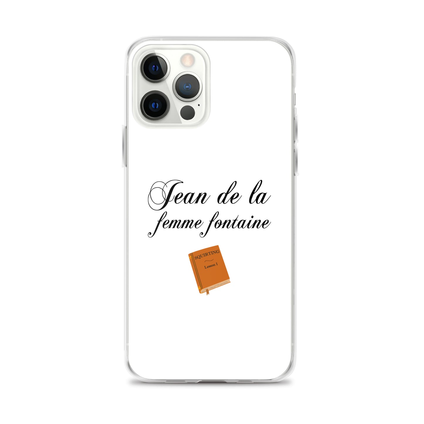 Coque iPhone Jean de la femme fontaine iPhone 12 Pro Max - Sedurro