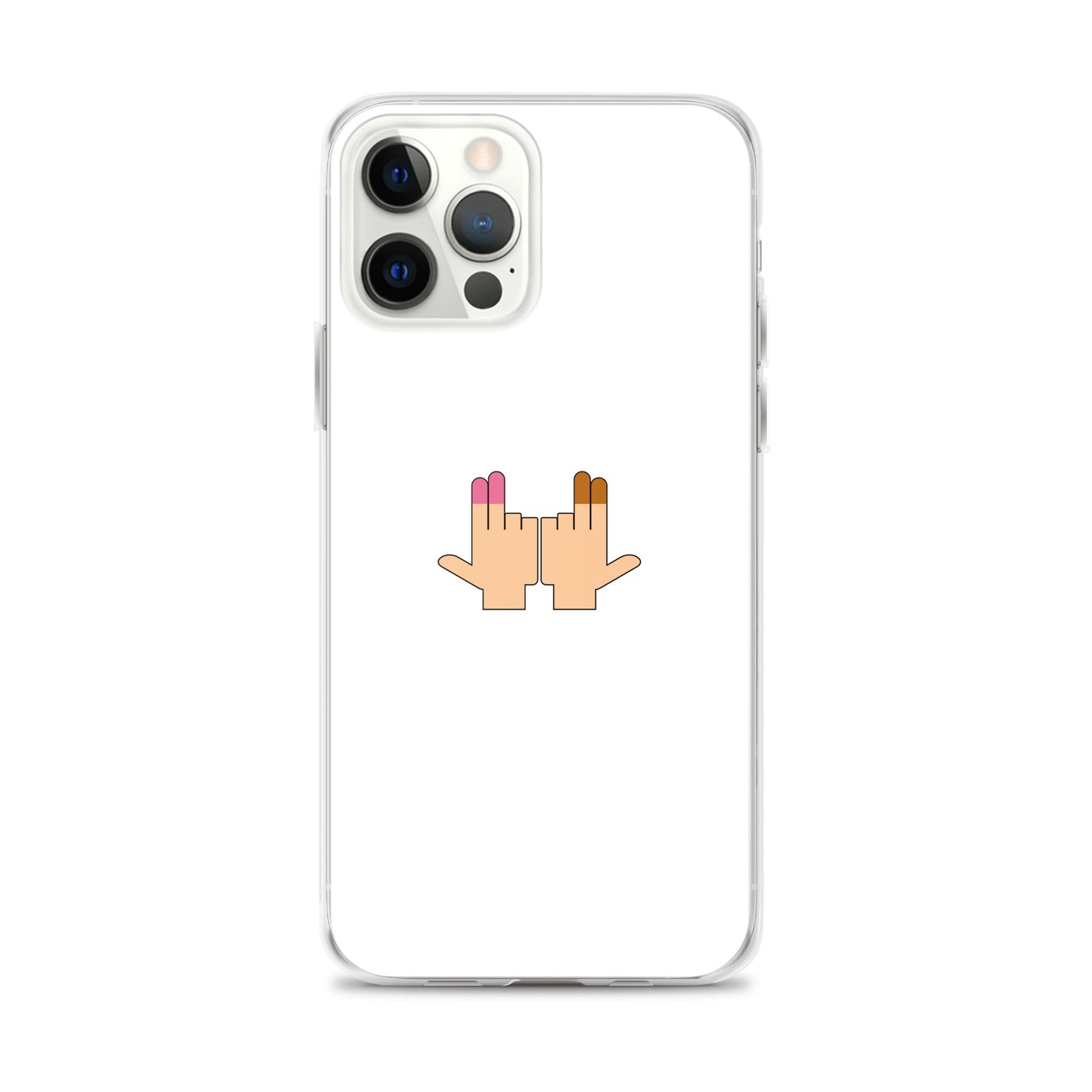 Coque iPhone DP Double péné signe du J seul iPhone 12 Pro Max - Sedurro