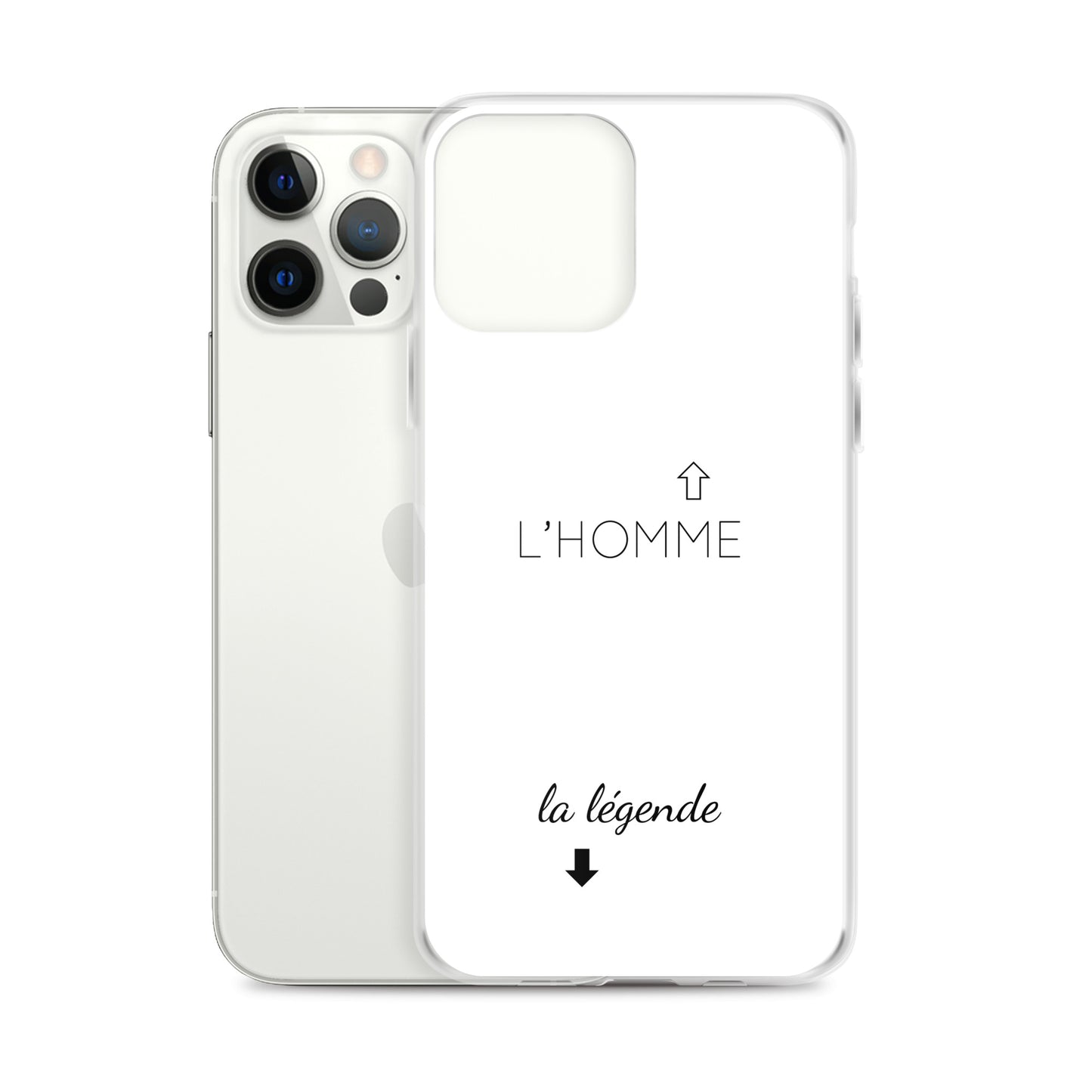 Coque iPhone L'homme et la légende iPhone 12 Pro Max - Sedurro