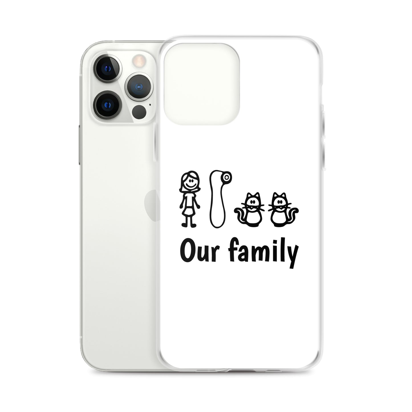 Coque iPhone Our family woman vibrator cats - Sedurro