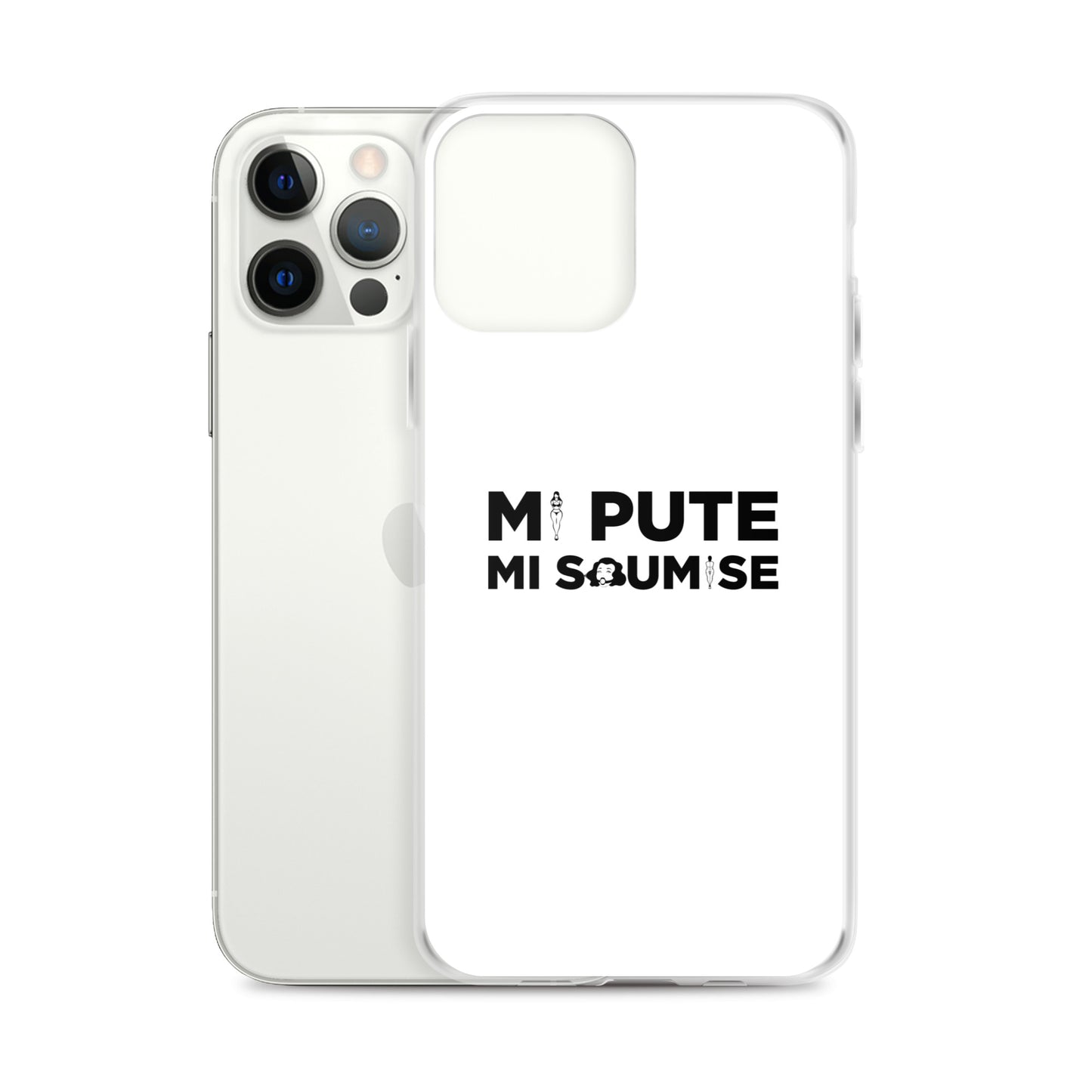 Coque iPhone Mi pute mi soumise - Sedurro