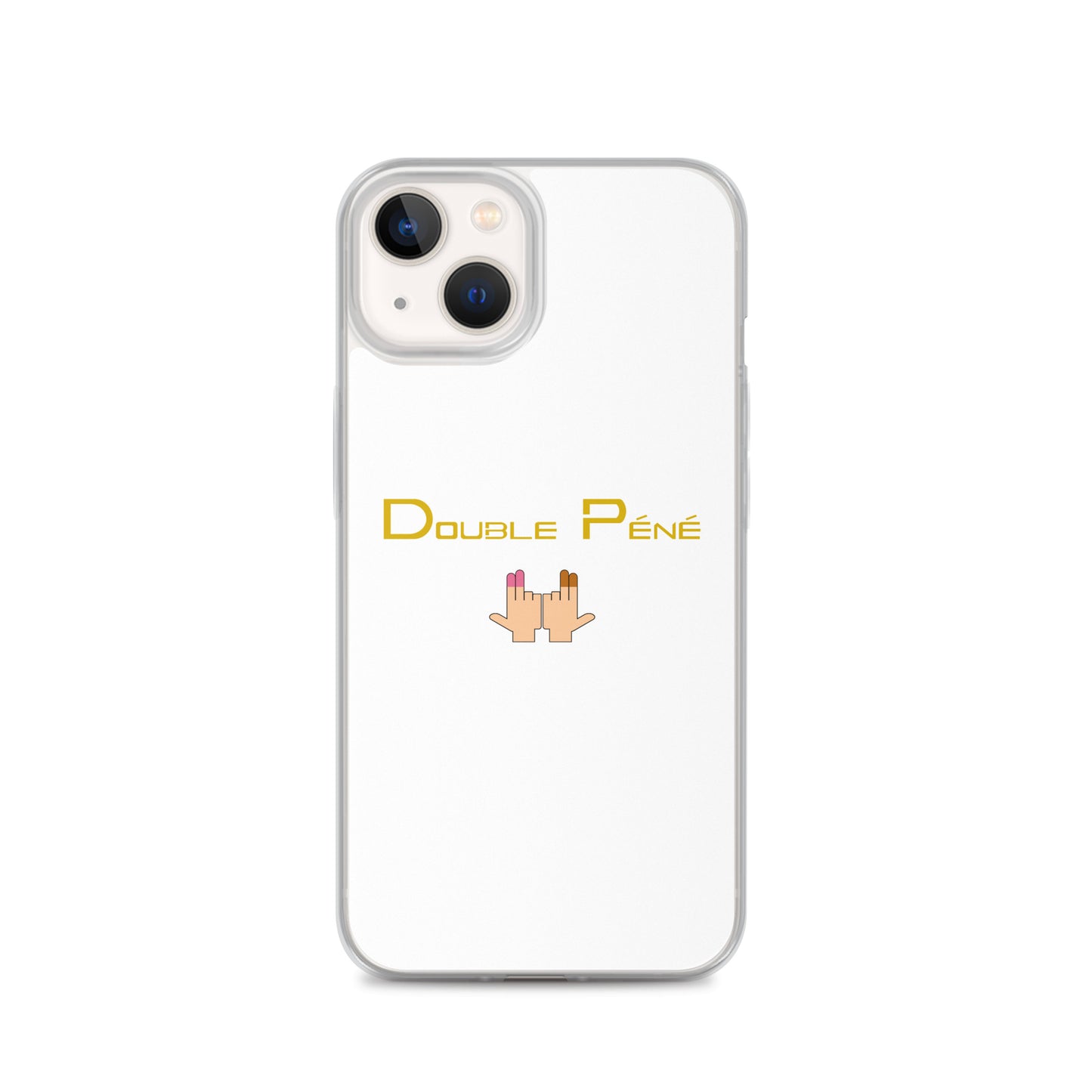 Coque iPhone DP Double péné signe du J iPhone 13 - Sedurro